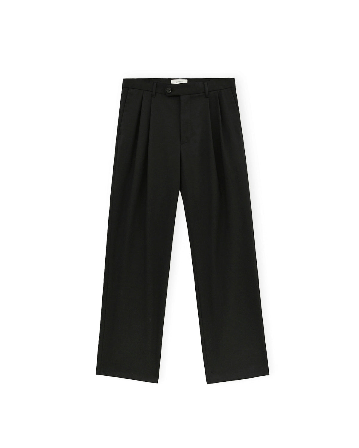 Brownyard - Wool Two Tuck Trouser (Black) product image 4 | TRAB K-Fashion Australia