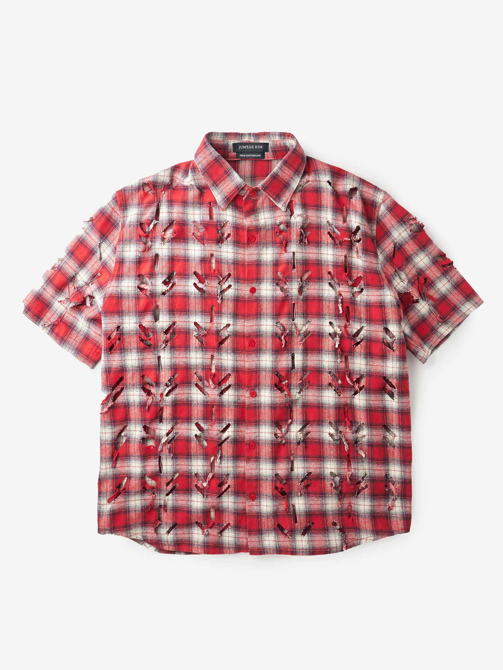 Juntae Kim - Laser-Slashed Shirts (OC10) product image 1 | TRAB K-Fashion Australia