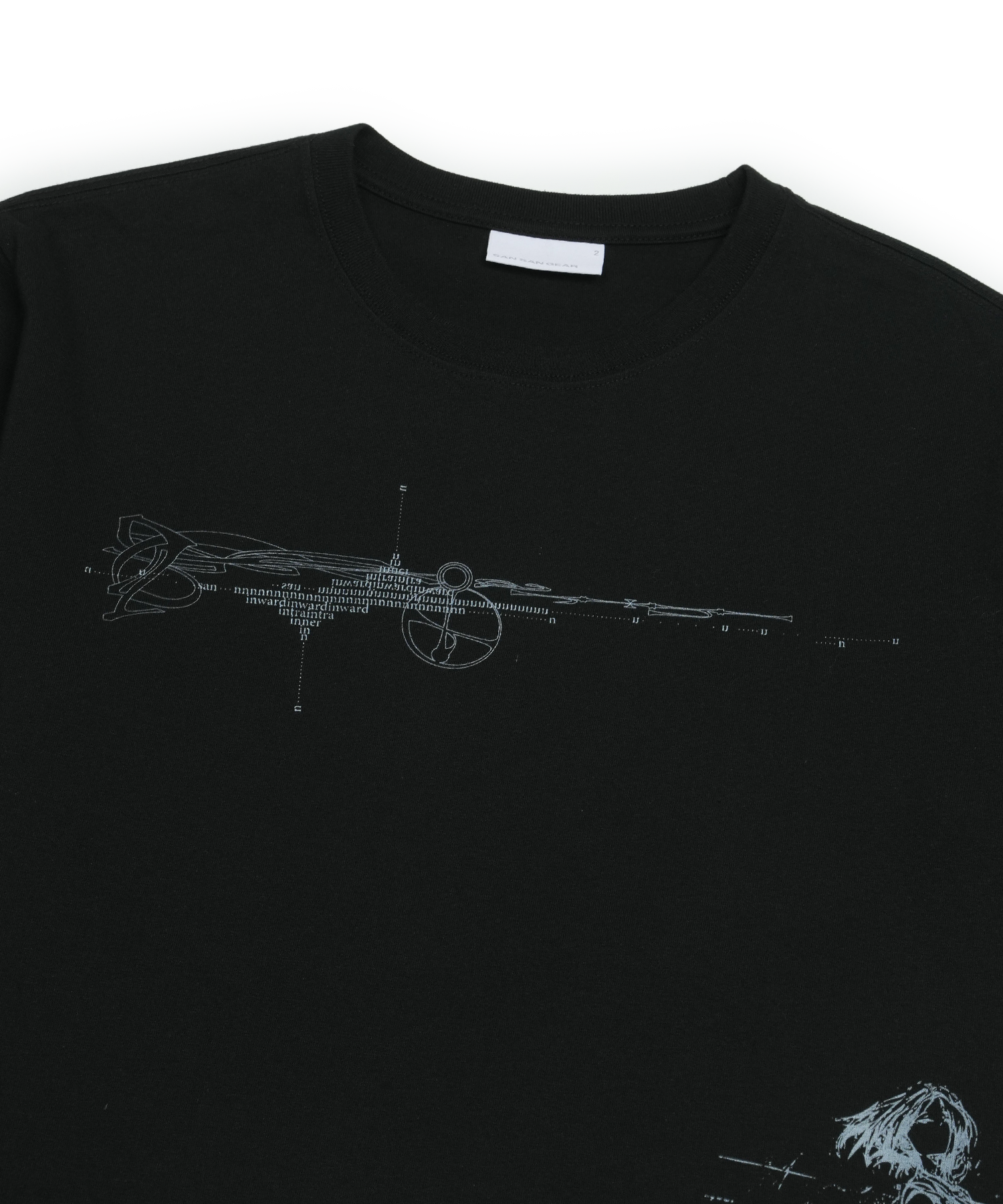 San San Gear - Resonian T-Shirt (Black) product image 3 | TRAB K-Fashion Australia