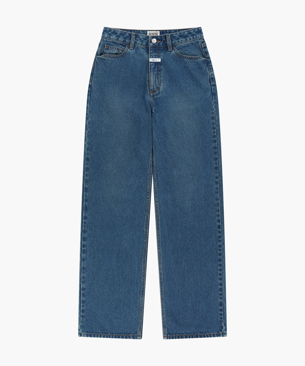 Marithe & Francois Girbaud - [Pre-order – Ships 19 Oct] Straight Denim Pants (Blue) product image 6 | TRAB K-Fashion Australia
