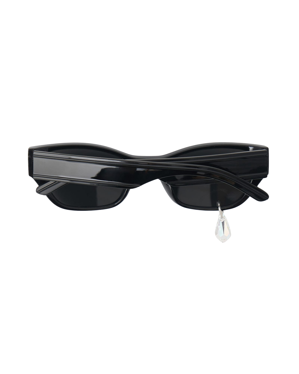 Kimhe Kim - Crystal Tear Cat-Eye Sunglasses (Black) product image 4 | TRAB K-Fashion Australia