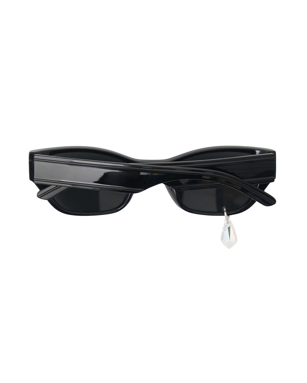 Kimhe Kim - Crystal Tear Cat-Eye Sunglasses (Black) product image 4 | TRAB K-Fashion Australia