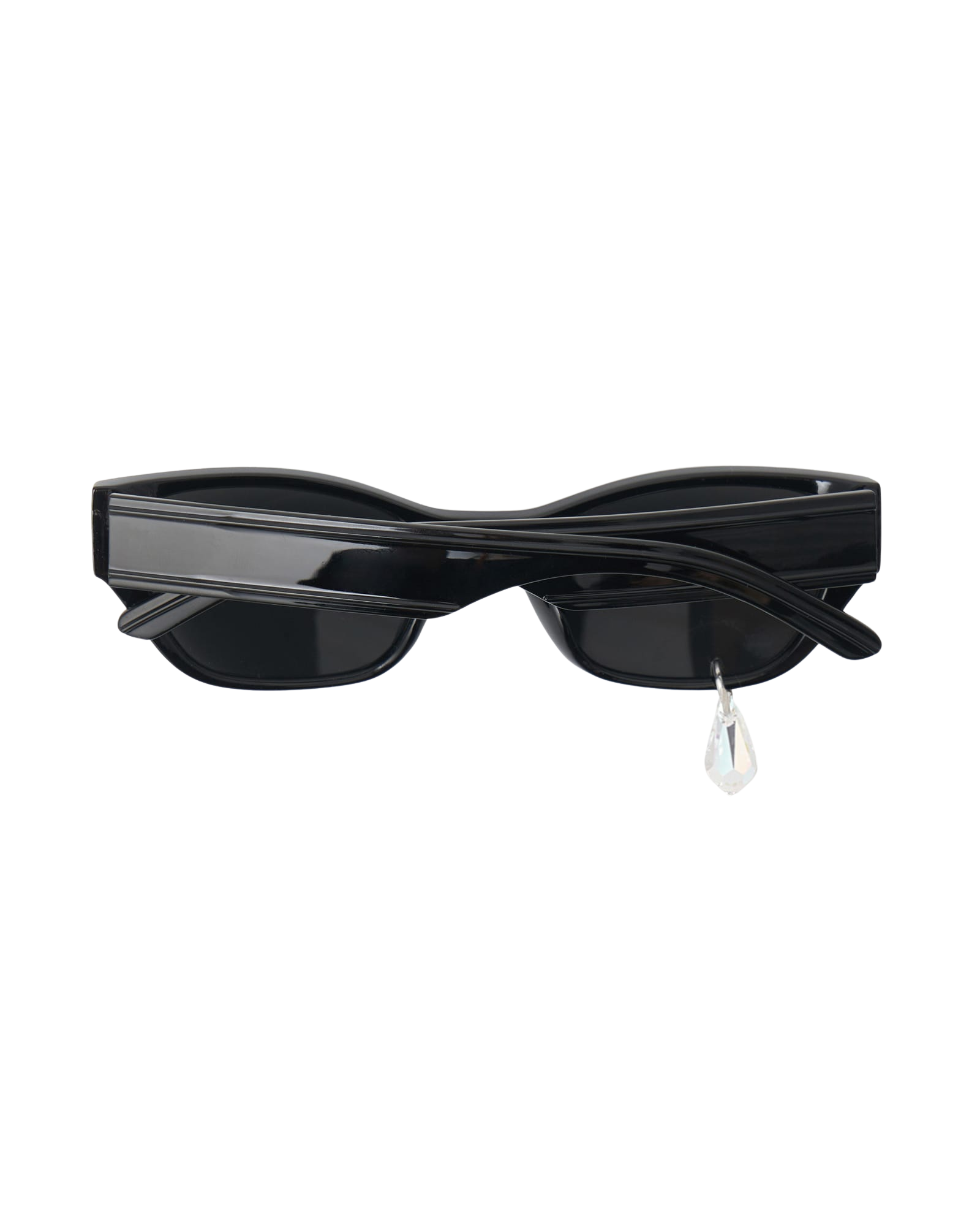 Kimhe Kim - Crystal Tear Cat-Eye Sunglasses (Black) product image 4 | TRAB K-Fashion Australia