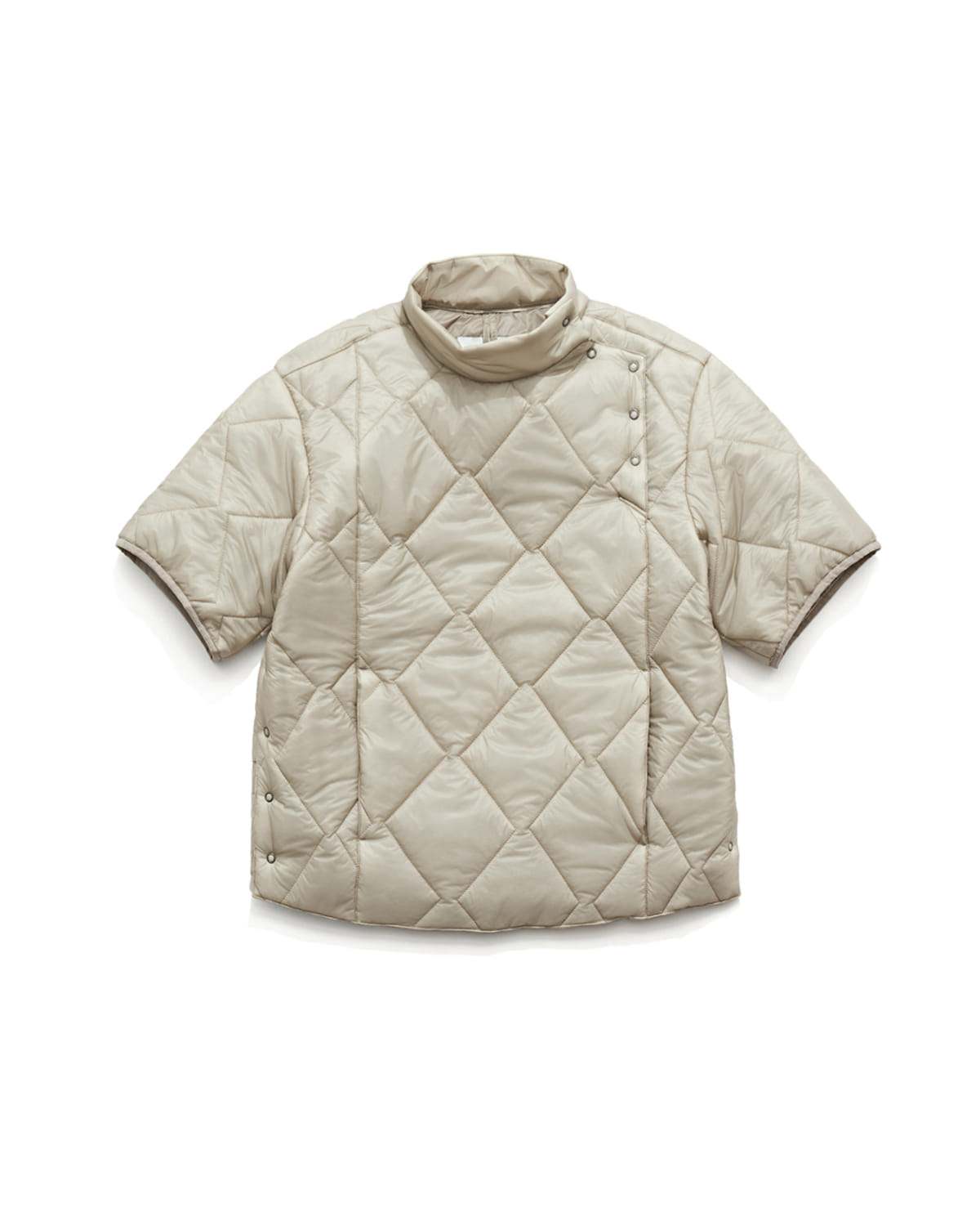 Eastlogue - Quilted Anorak Jumper (Cream Quilting) product image 5 | TRAB K-Fashion Australia