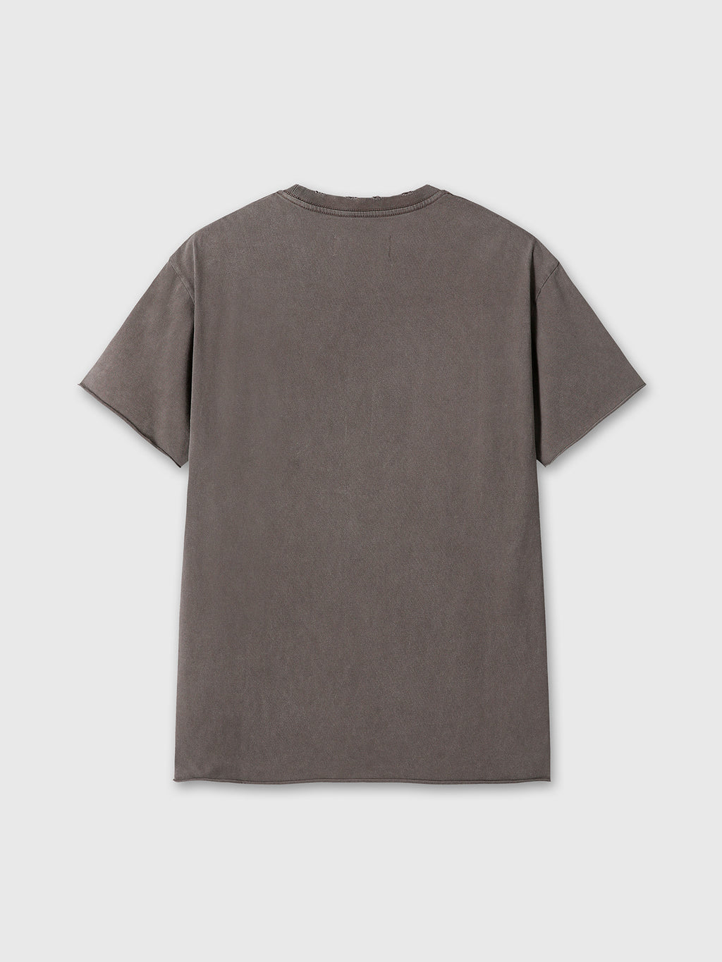 Tonywack - Garment Dyed Raw Edge T-Shirt (Faded Brown) product image 10 | TRAB K-Fashion Australia