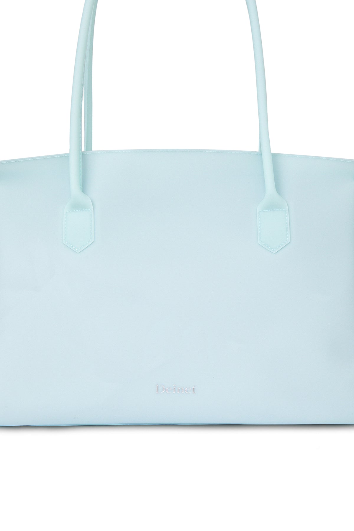 Deinet - [free Card Wallet] Jelly Two-Way Big Bag (Ice Blue) product image 7 | TRAB K-Fashion Australia
