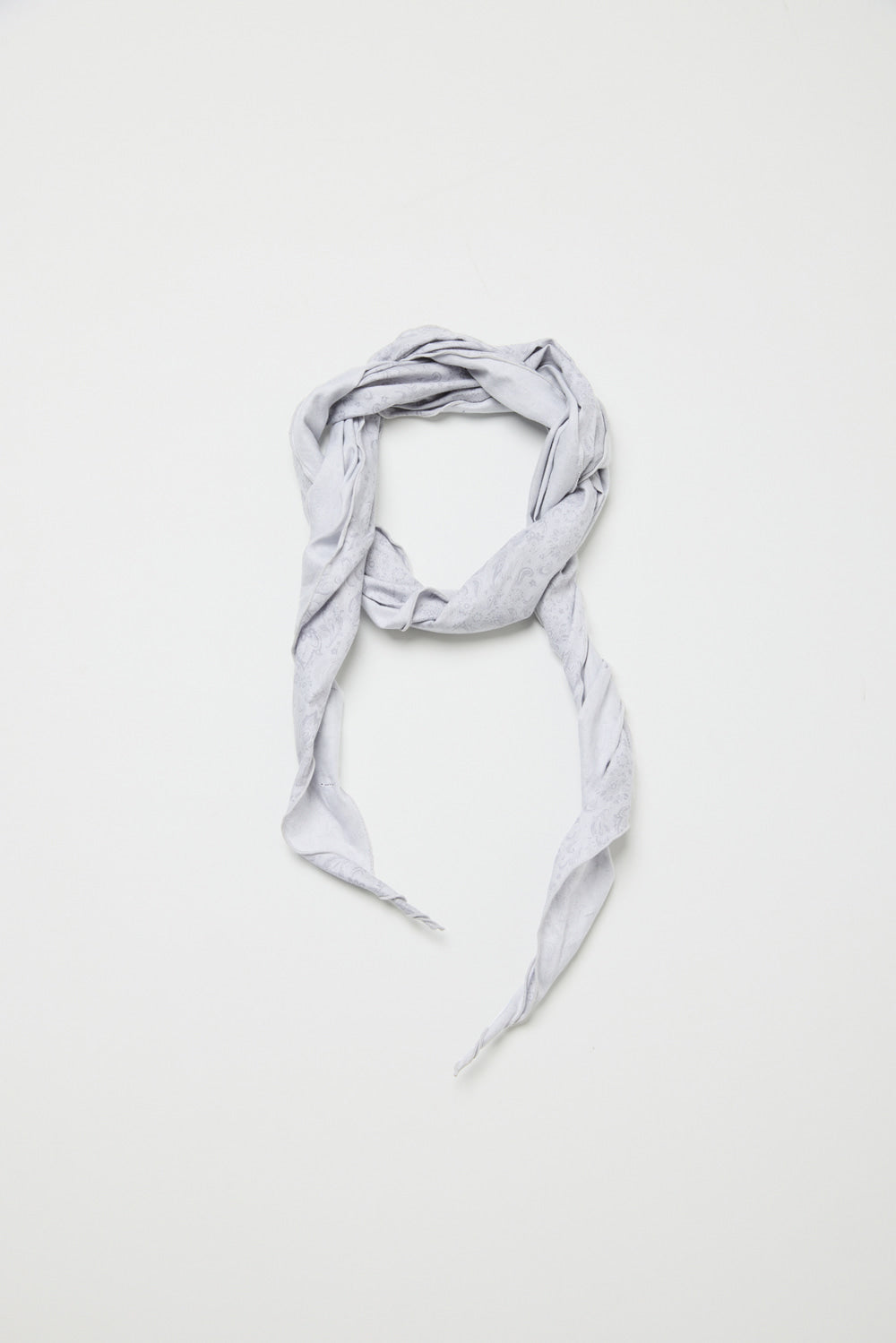 Hatchingroom - Diamond Scarf Floral Paisley (Light Grey) product image 1 | TRAB K-Fashion Australia