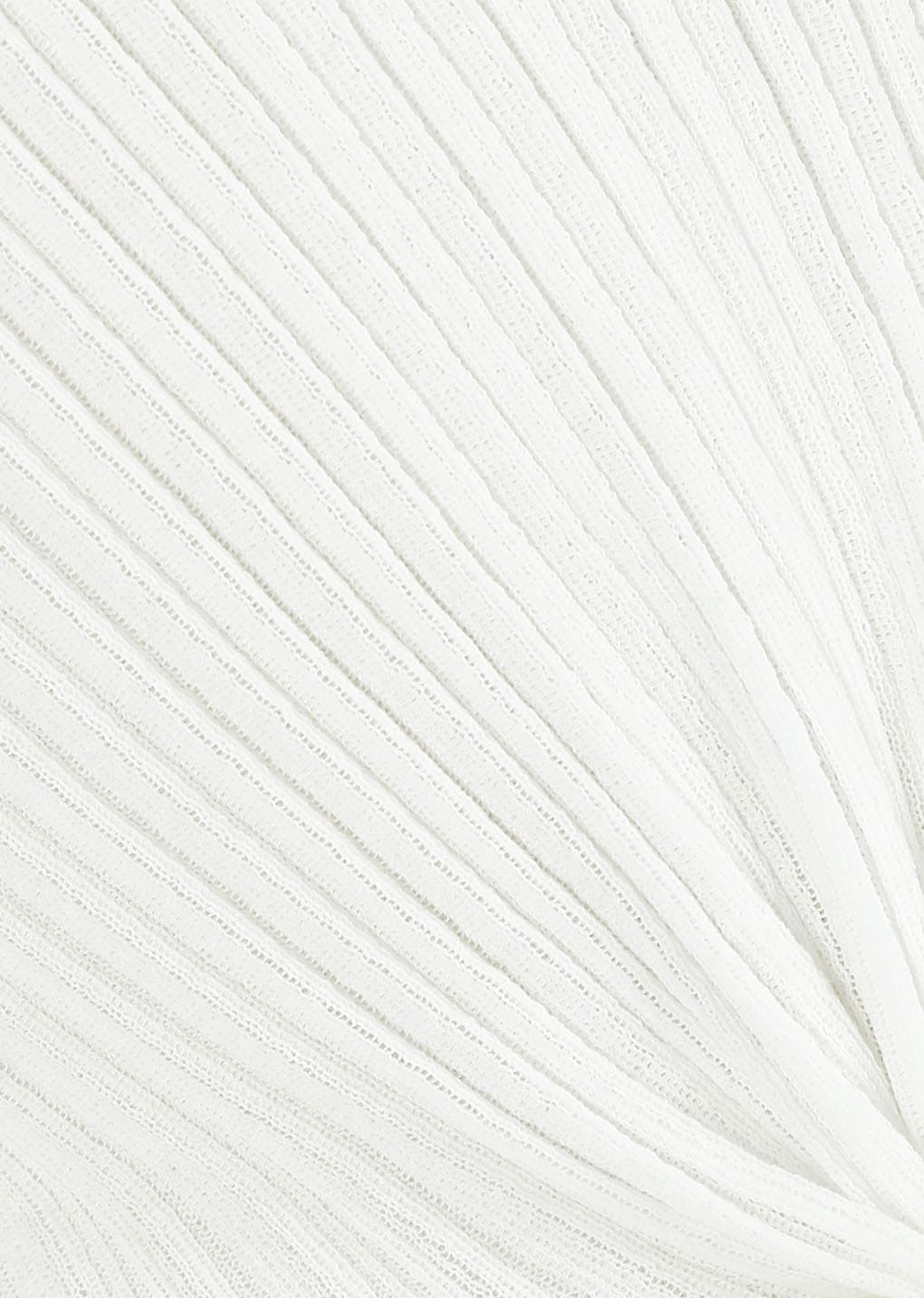 Amomento - Pleats V-neck Knit Blouse (White) product image 8 | TRAB K-Fashion Australia