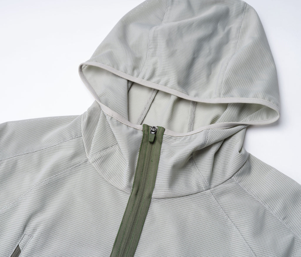 San San Gear - Zipper Mesh Jacket (Grey) product image 6 | TRAB K-Fashion Australia