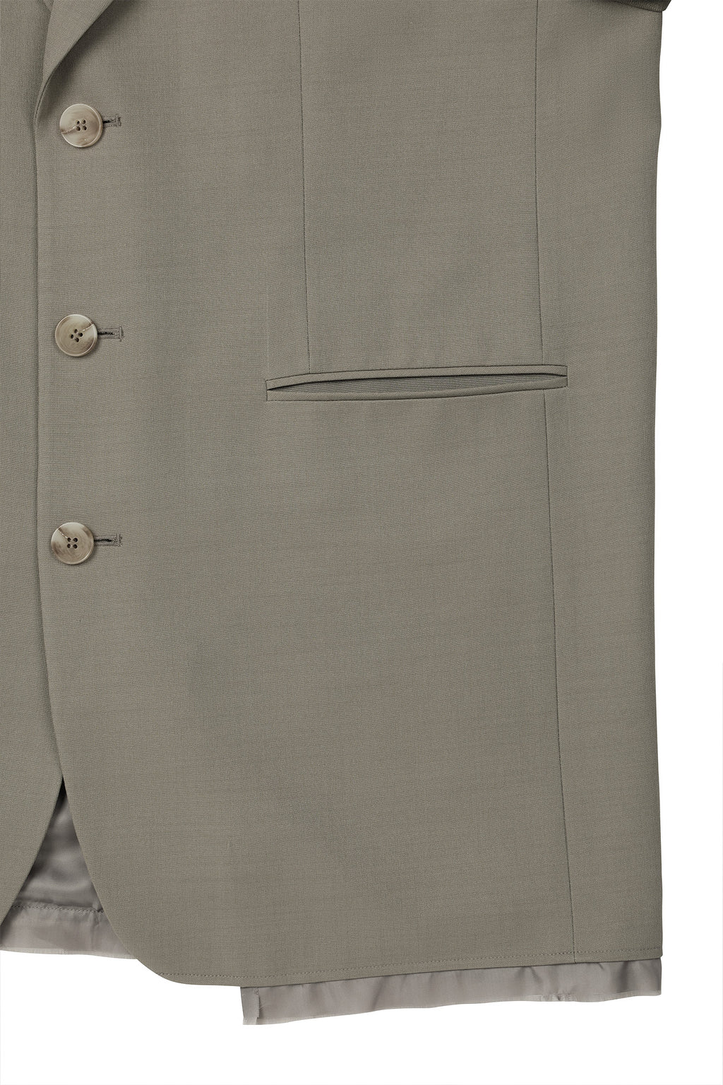 Deinet - Lowcut Blazer (Khaki Beige) product image 13 | TRAB K-Fashion Australia