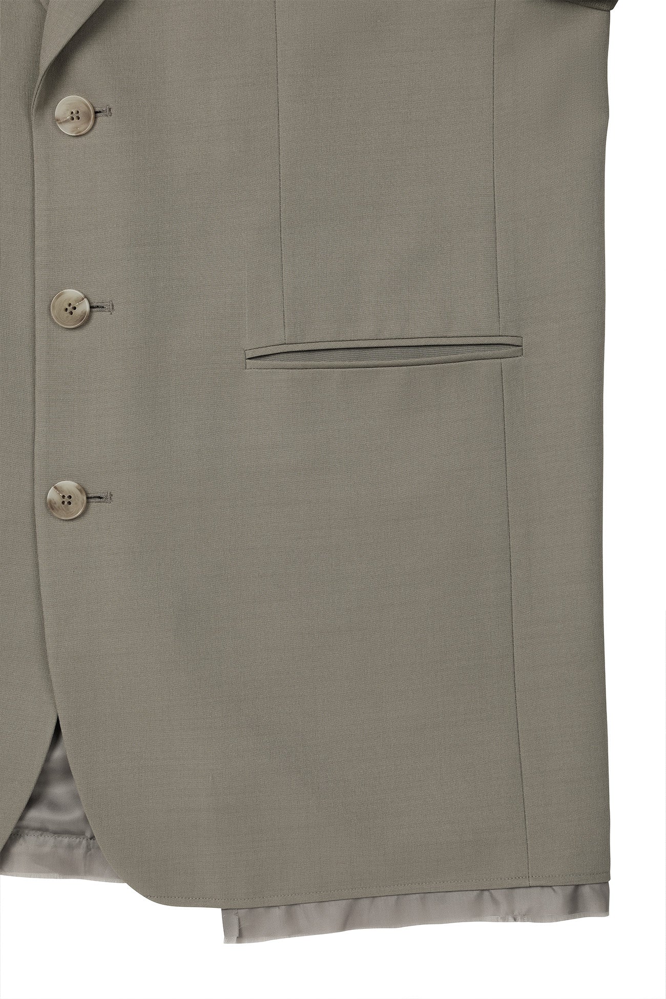 Deinet - Lowcut Blazer (Khaki Beige) product image 13 | TRAB K-Fashion Australia
