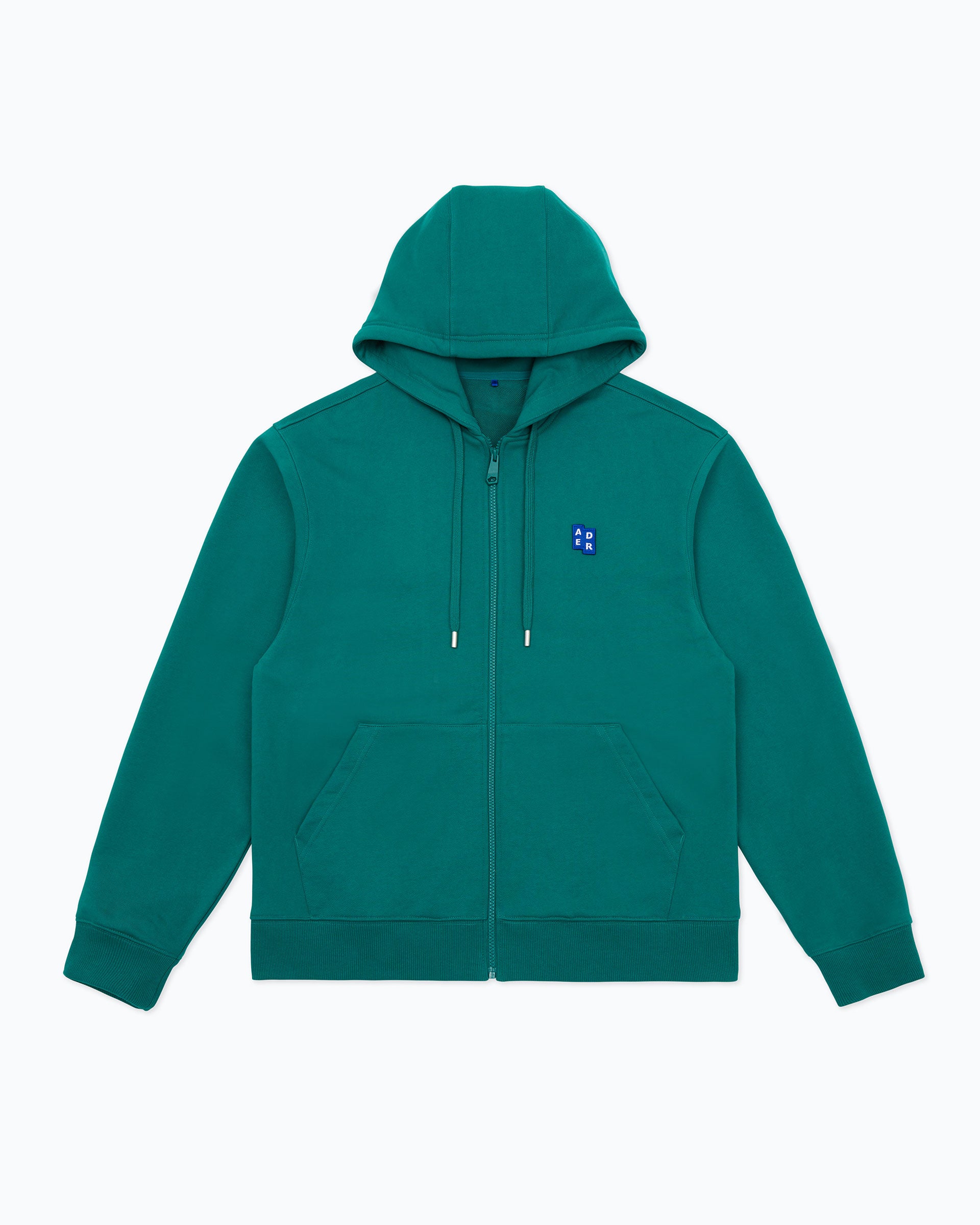 Ader Error - Sig; BL Tag hoodie zip-up 01 (Green) product image 5 | TRAB K-Fashion Australia