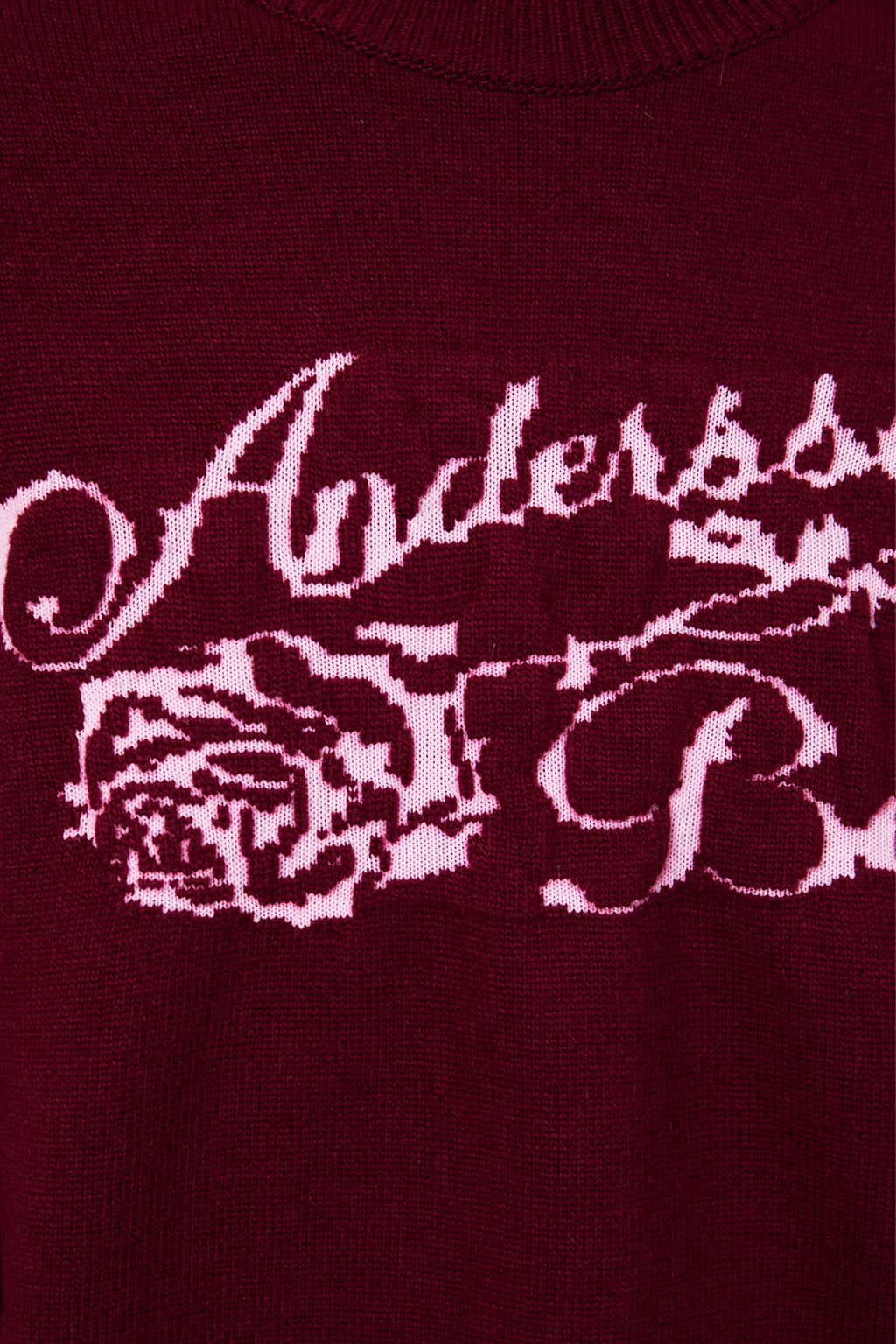 Andersson Bell - Unisex Cashmere Rose Crew-Neck Sweater (Lilac) product image 8 | TRAB K-Fashion Australia