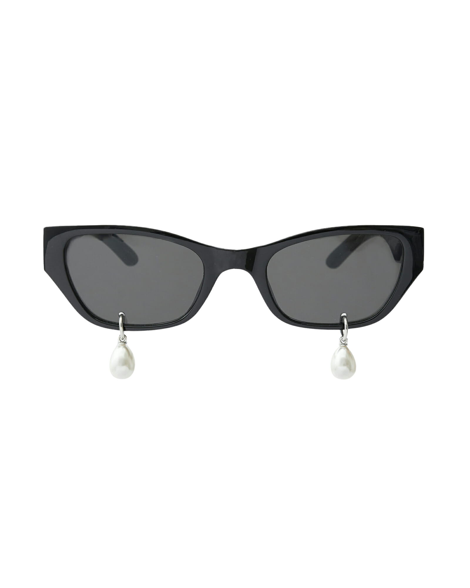 Kimhe Kim - Pearl Tears Cat-Eye Sunglasses (Black) product image 2 | TRAB K-Fashion Australia