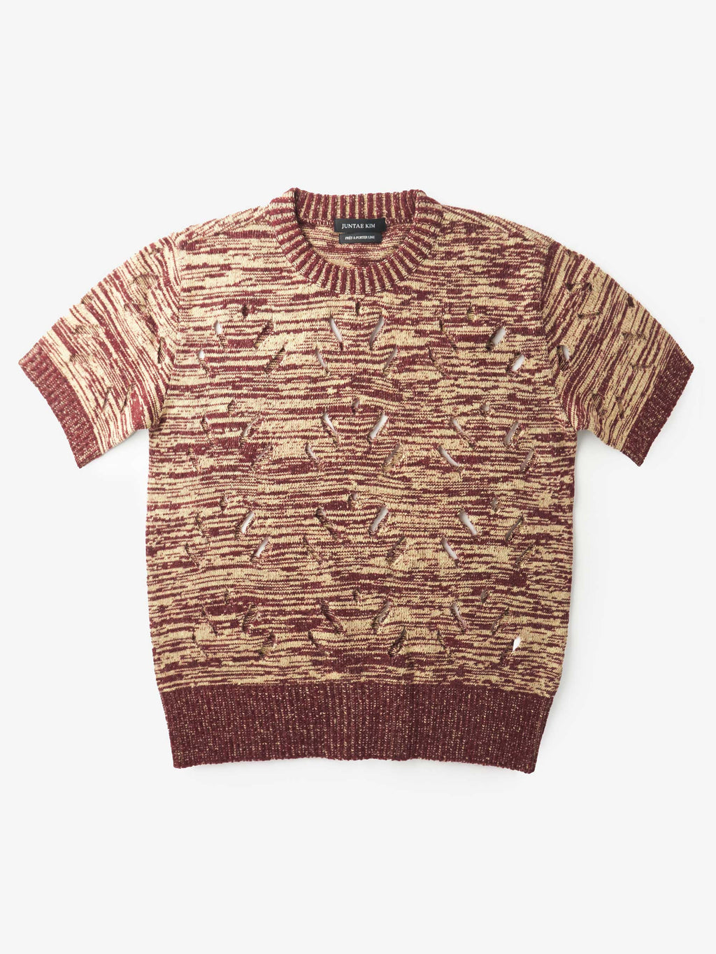 Juntae Kim - Slashed Knit Sweater product image 1 | TRAB K-Fashion Australia