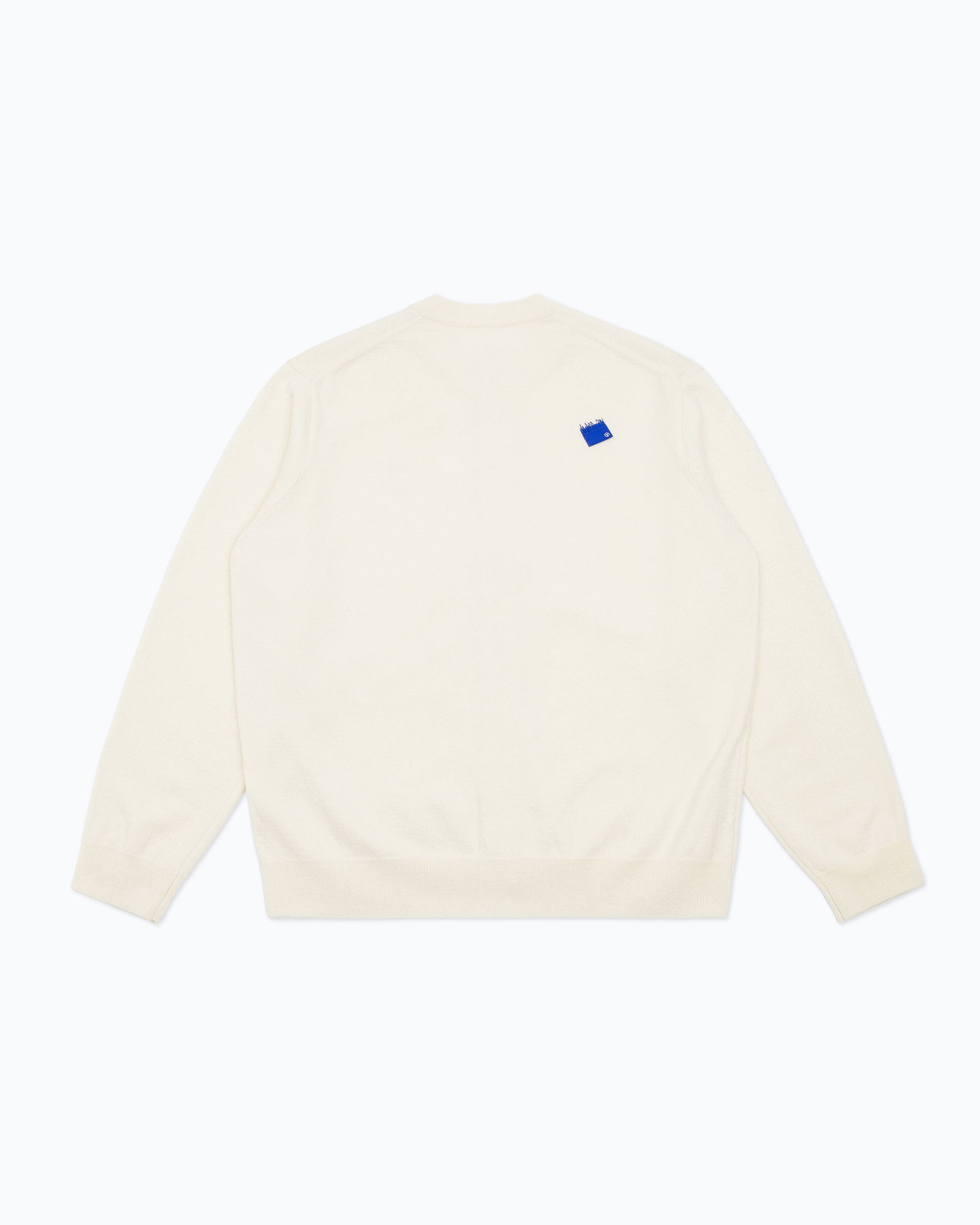 Ader Error - Sig; BL Tag cardigan 02 (Oatmeal) product image 5 | TRAB K-Fashion Australia