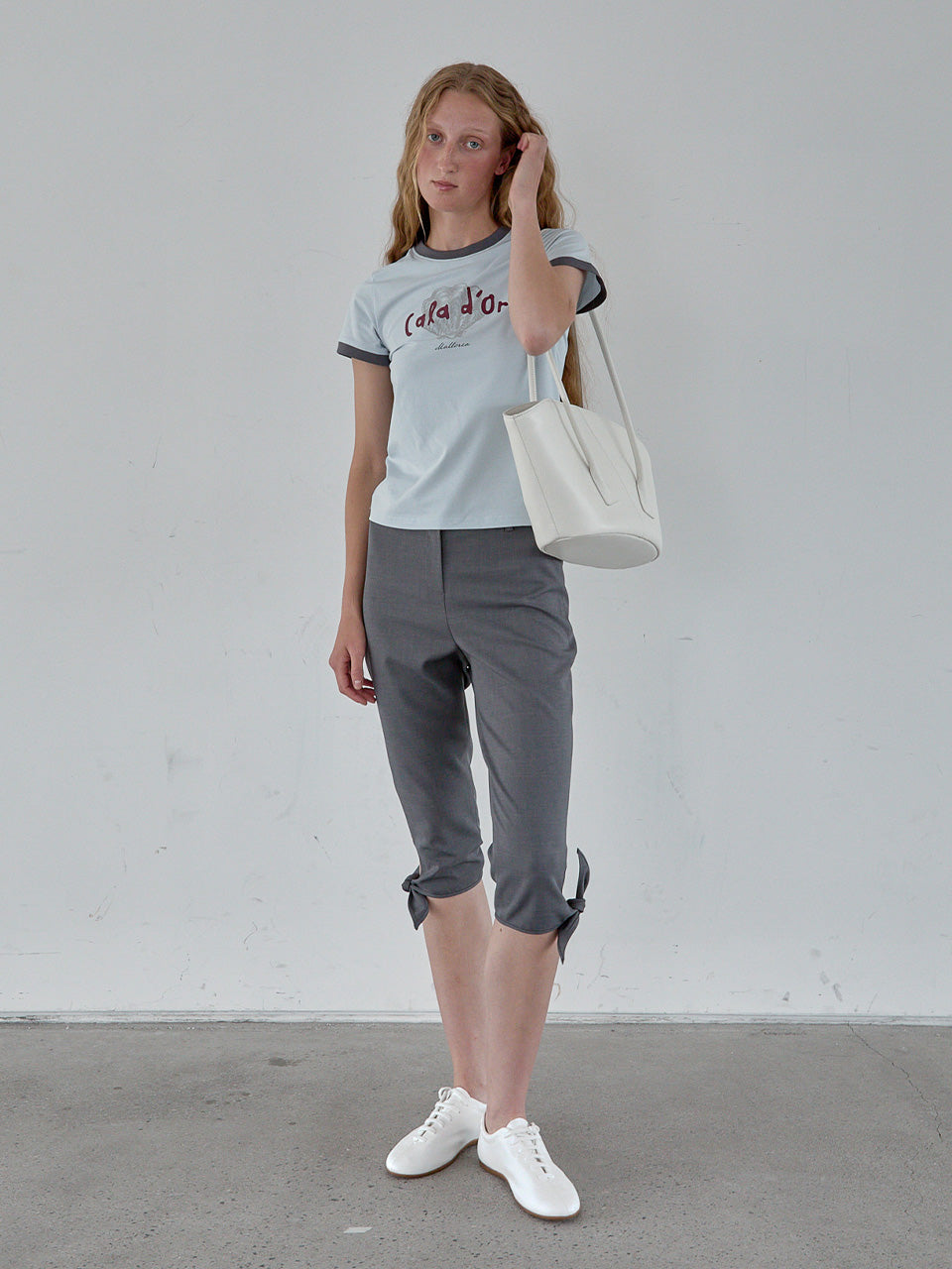 Kijun - Cala Tee (Sky Blue) product image 4 | TRAB K-Fashion Australia