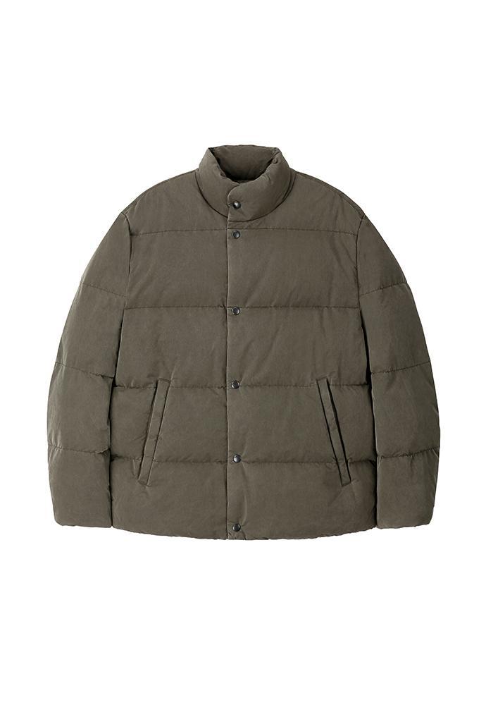 Art if acts - Garment Washed Puffer Down Jacket (Vintage Moss) product image 9 | TRAB K-Fashion Australia