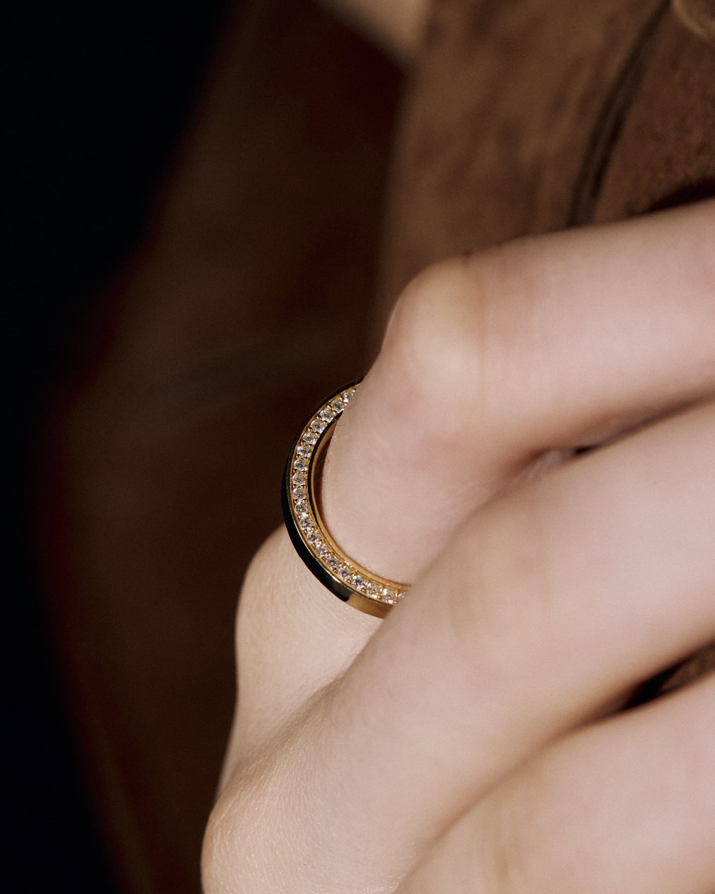Numbering - Side Pave Ring #3414 product image 4 | TRAB K-Fashion Australia