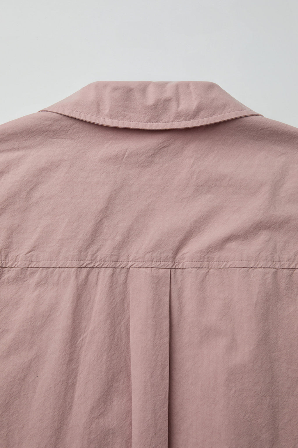 Coor - One-Pocket Garment Washed Half Shirt (Indi Pink) product image 6 | TRAB K-Fashion Australia