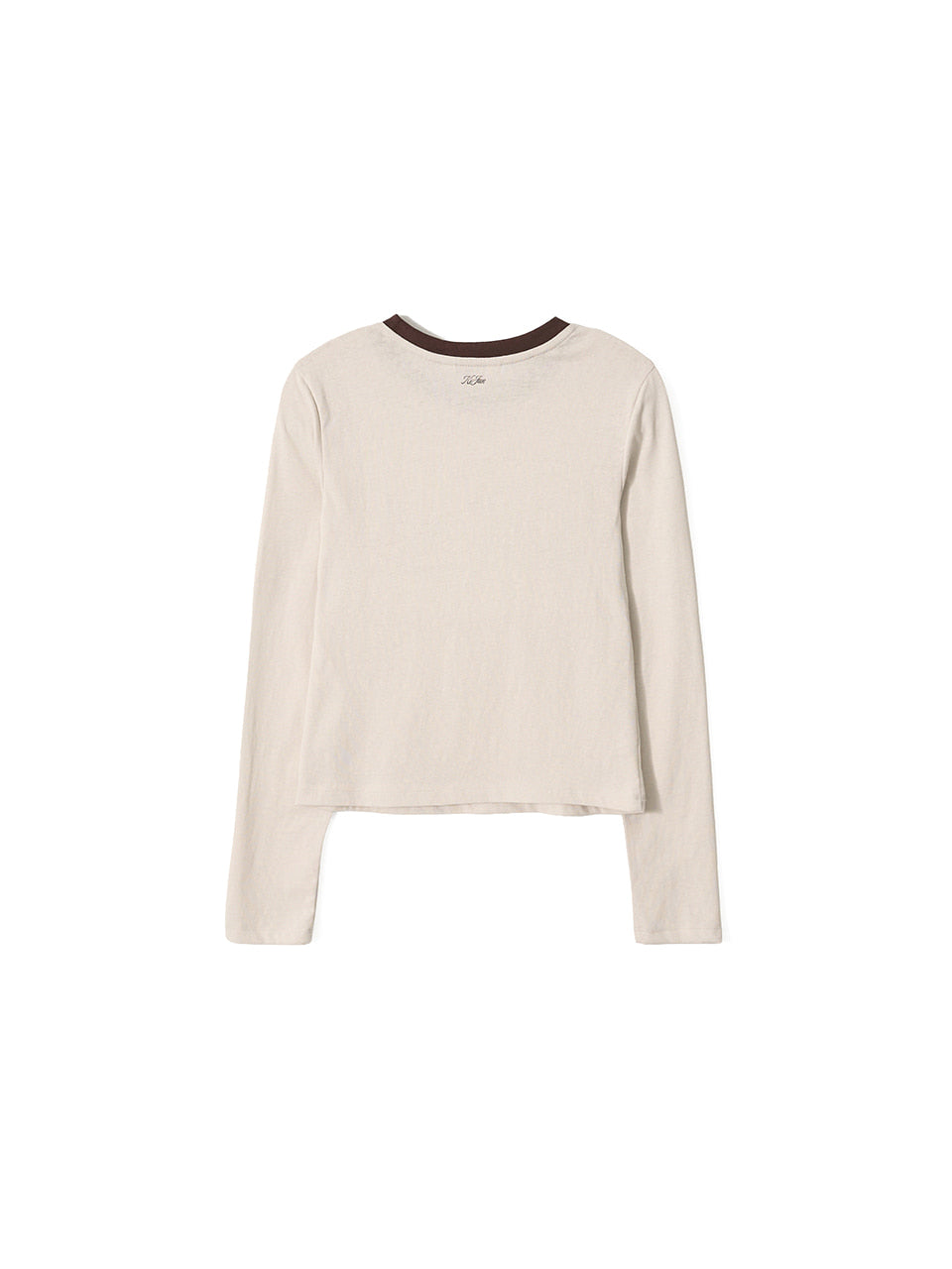 Kijun - Slow Burn Tee (Ivory) product image 10 | TRAB K-Fashion Australia