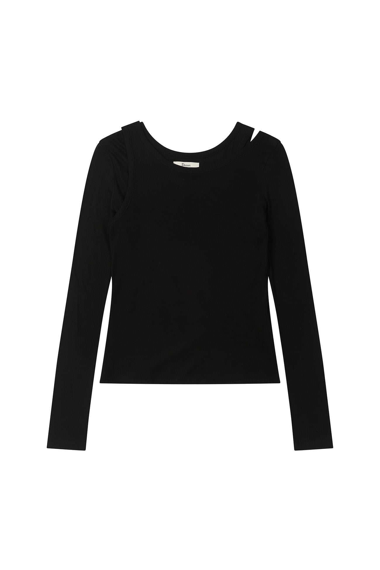 Deinet - Layered Long Sleeve (Black) product image 9 | TRAB K-Fashion Australia