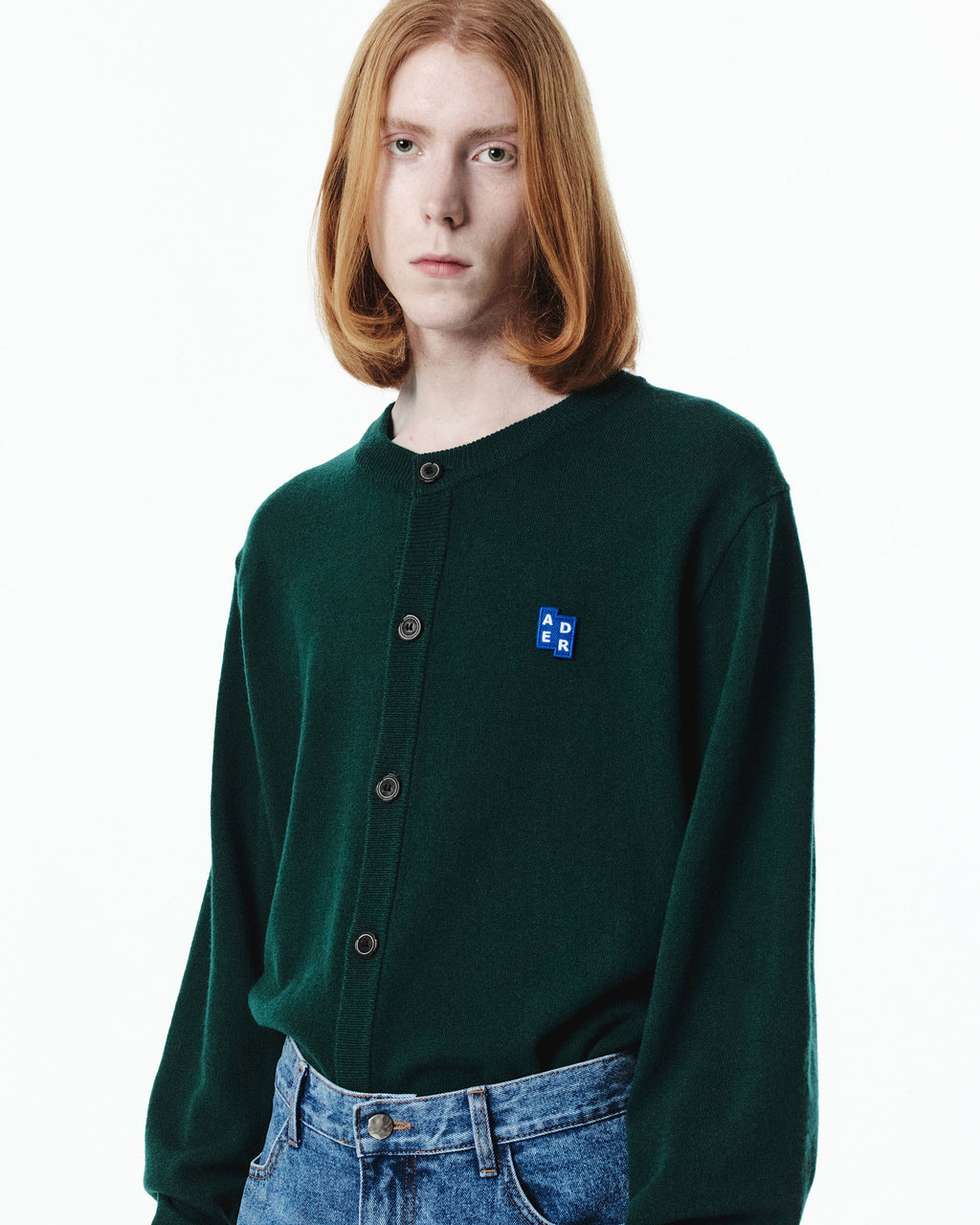 Ader Error - Sig; BL Tag cardigan 02 (Green) product image 10 | TRAB K-Fashion Australia