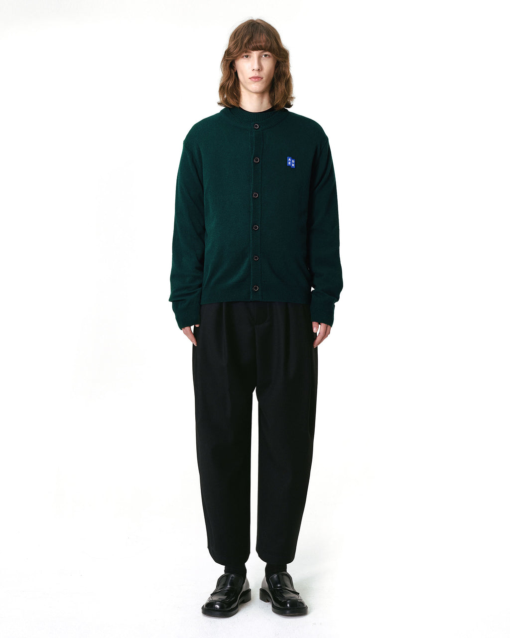 Ader Error - Sig; BL Tag cardigan 02 (Green) product image 11 | TRAB K-Fashion Australia