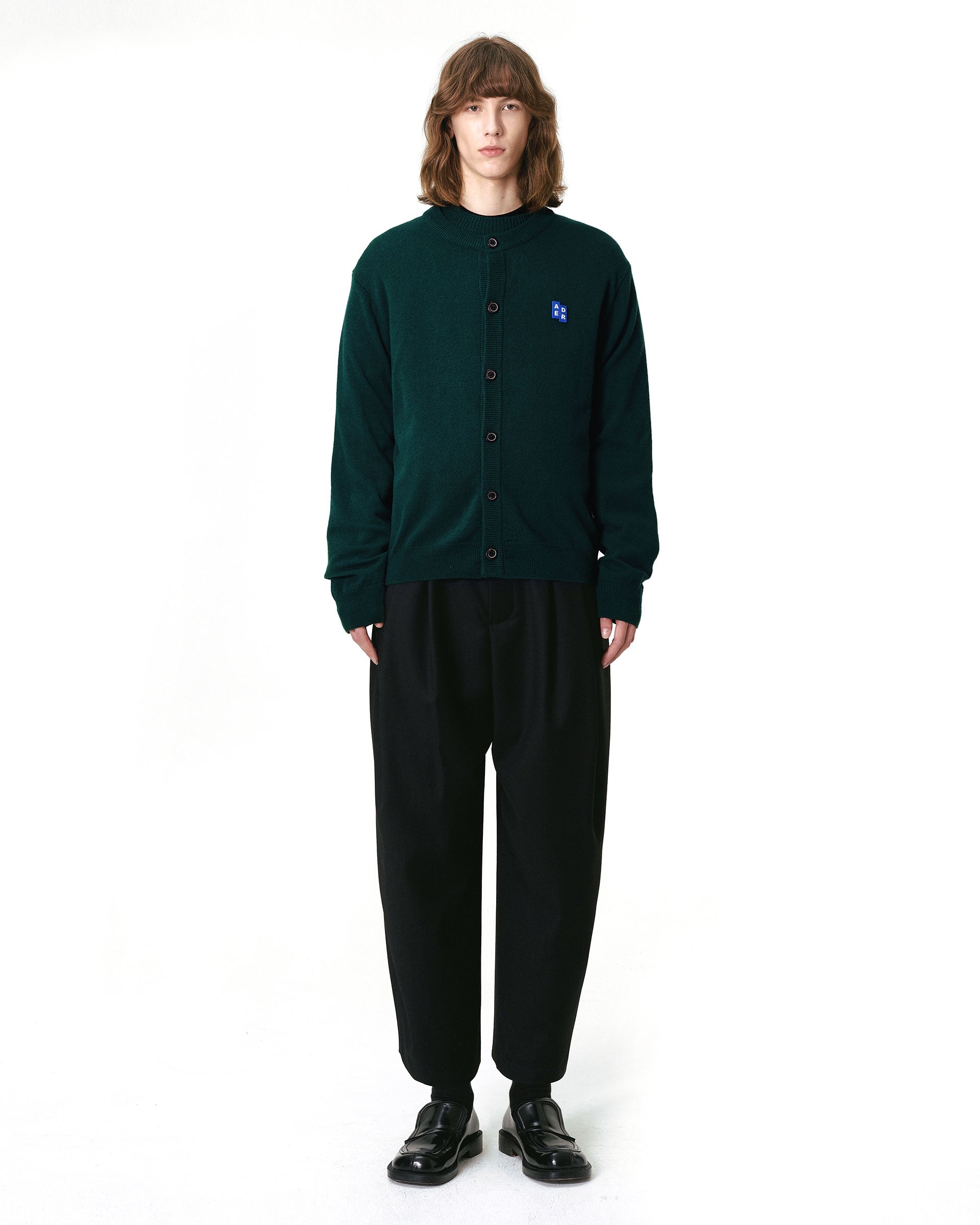 Ader Error - Sig; BL Tag cardigan 02 (Green) product image 11 | TRAB K-Fashion Australia