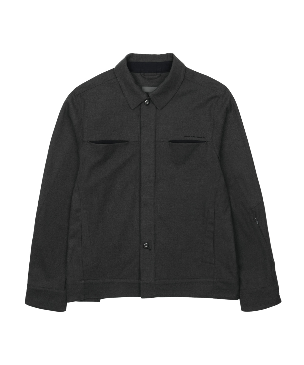 San San Gear - Trucker Jacket (Charcoal) product image 4 | TRAB K-Fashion Australia