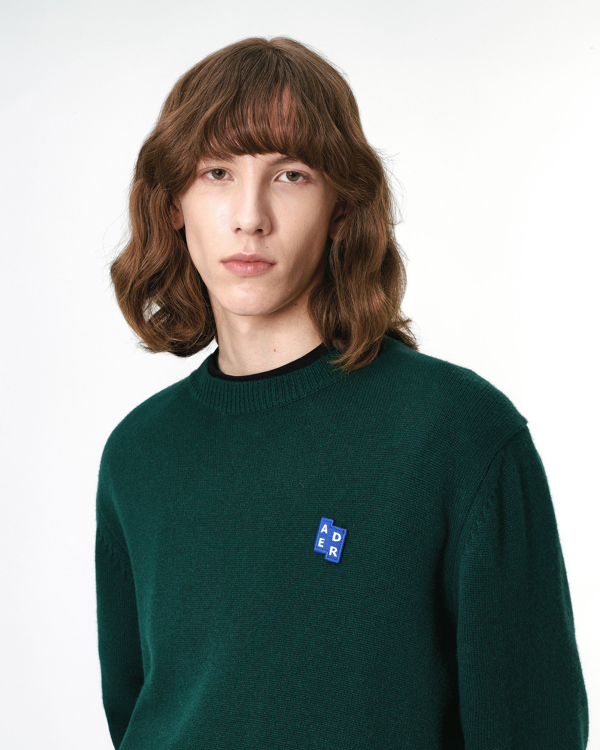 Ader Error - Sig; BL Tag knit 01 (Green) product image 2 | TRAB K-Fashion Australia