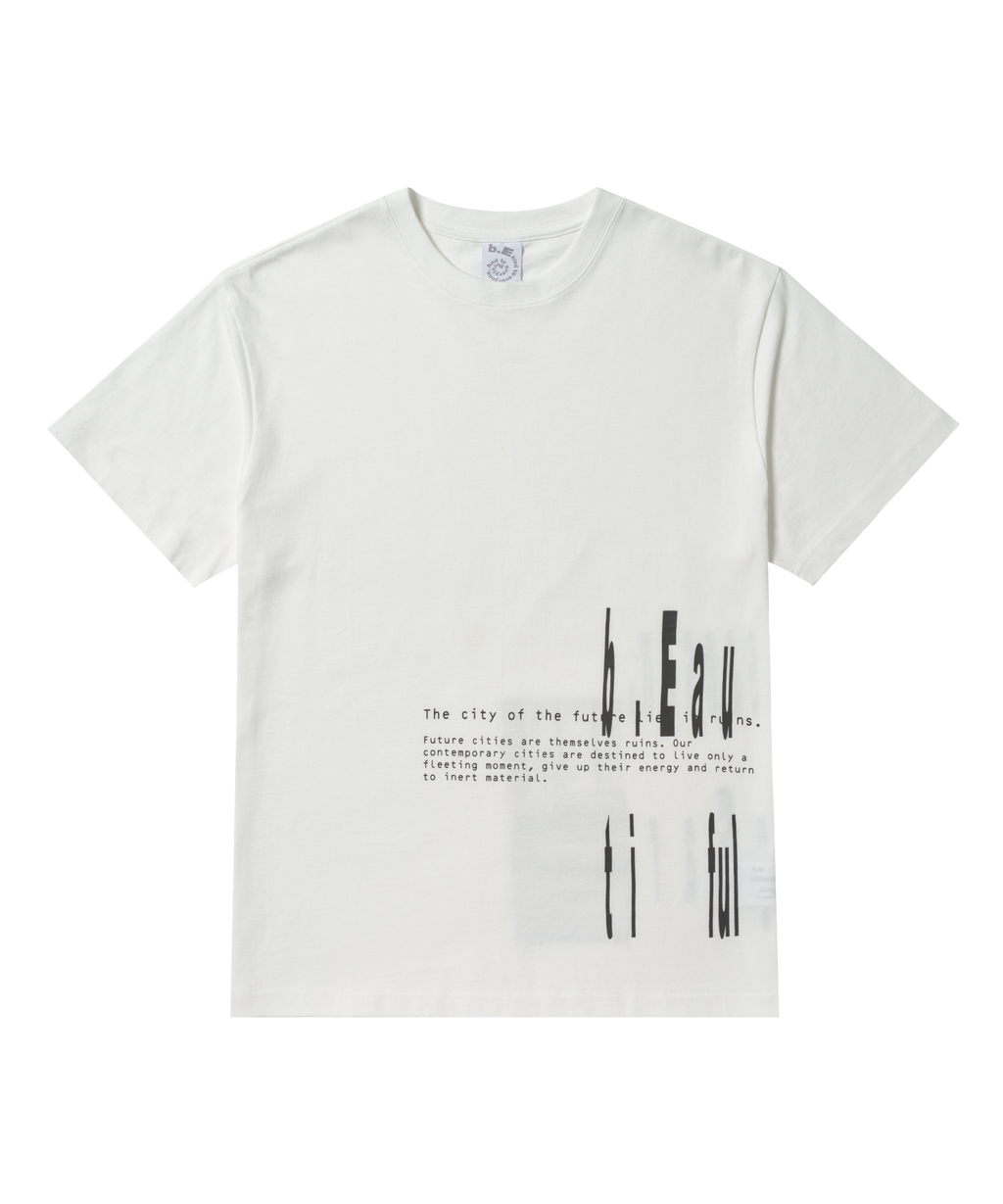 San San Gear - San San X B.E Haikyo T-Shirt (White) product image 2 | TRAB K-Fashion Australia