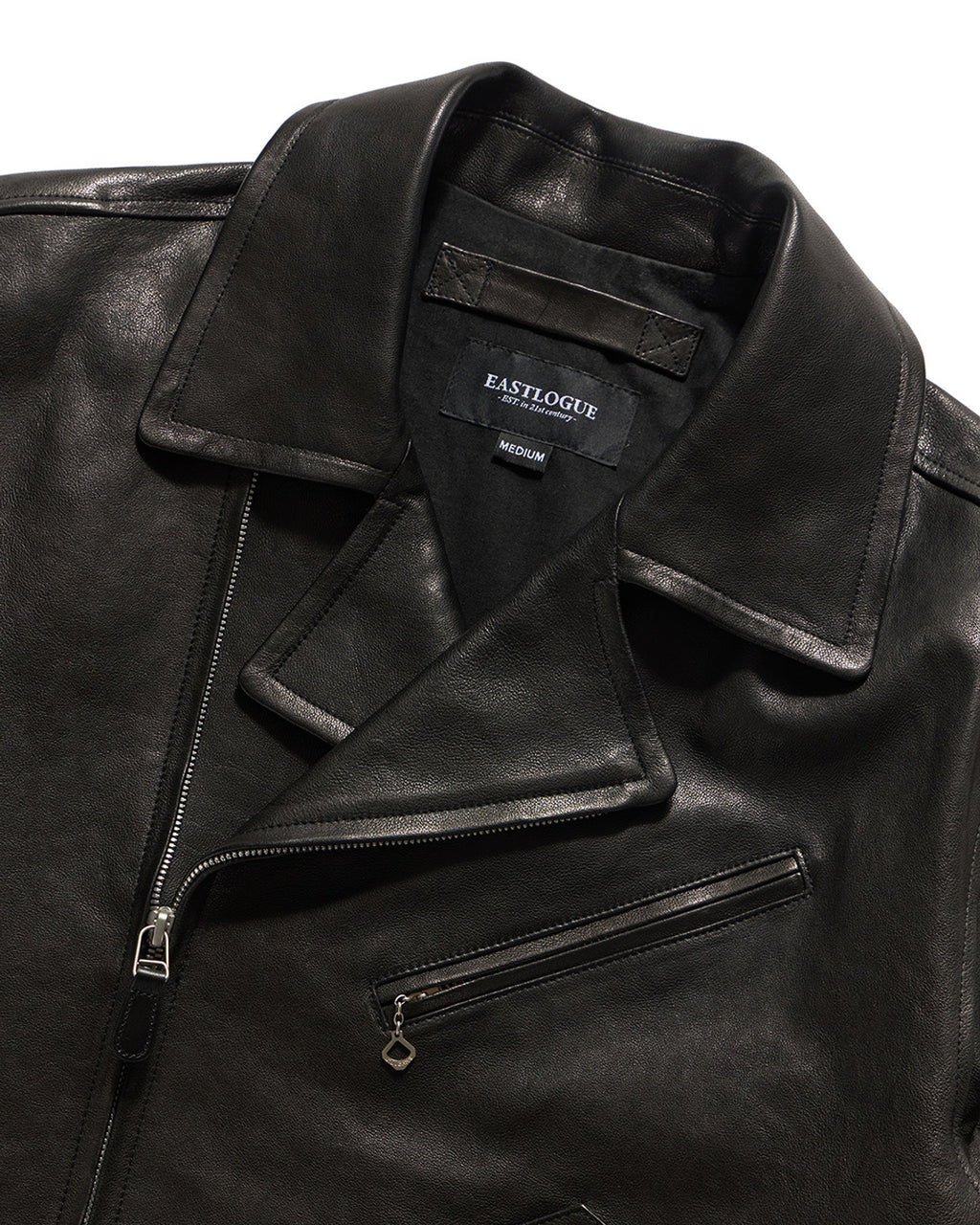 Eastlogue - Wayward Leather Rider Jacket (Black) product image 8 | TRAB K-Fashion Australia