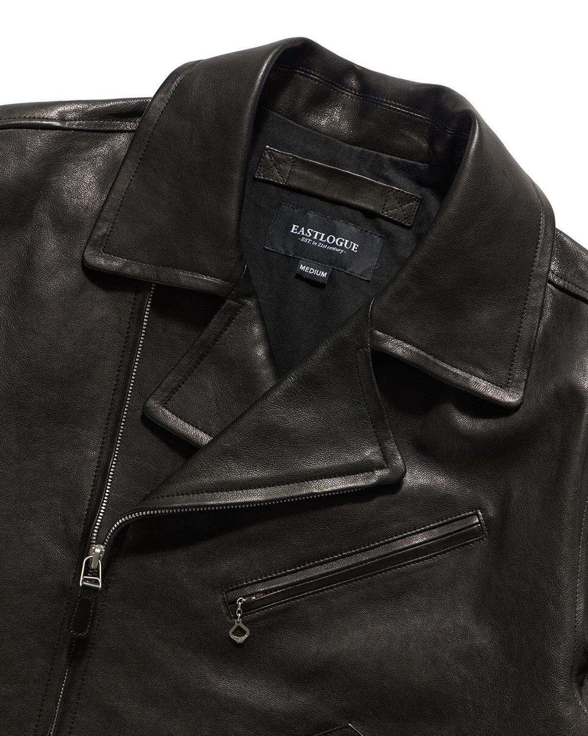 Eastlogue - Wayward Leather Rider Jacket (Black) product image 8 | TRAB K-Fashion Australia