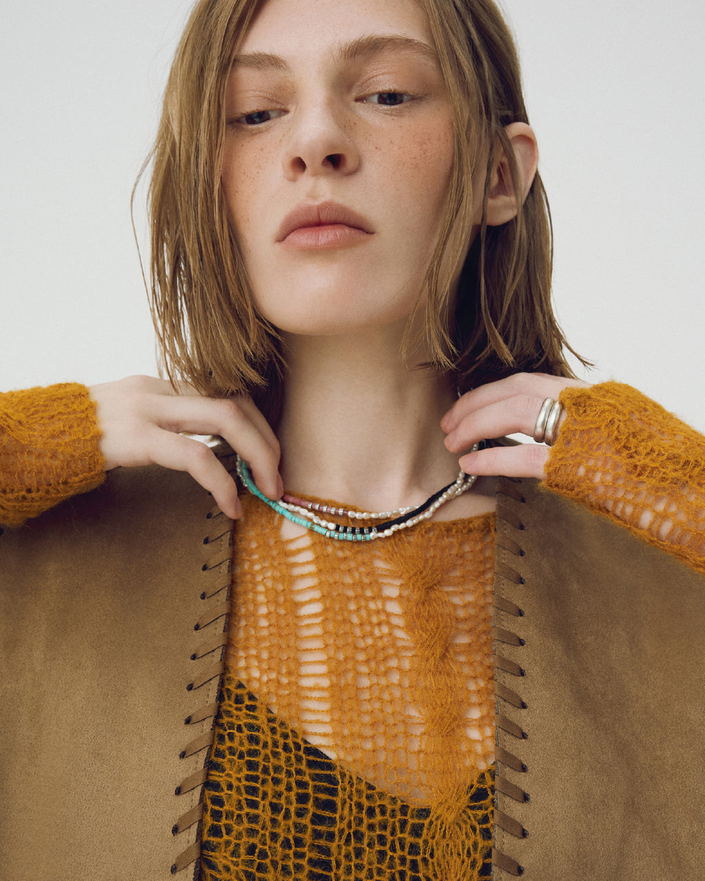 Numbering - Semi Precious Beads Necklace #7792 product image 2 | TRAB K-Fashion Australia