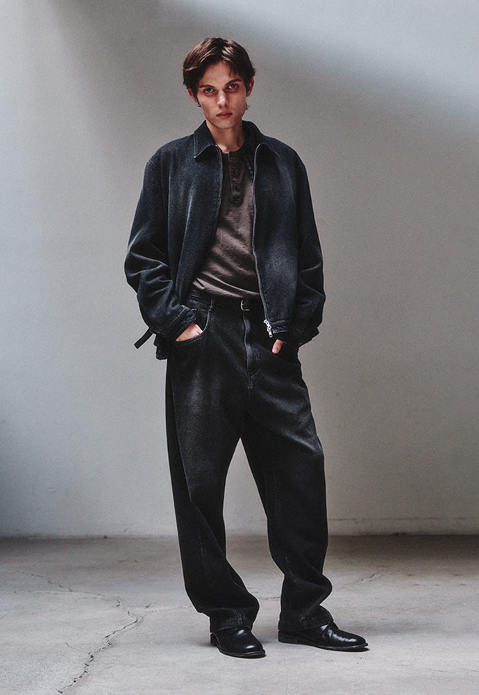 Art if acts - Traditional Fabric Dyed Helix Pants (Faded Black) product image 4 | TRAB K-Fashion Australia