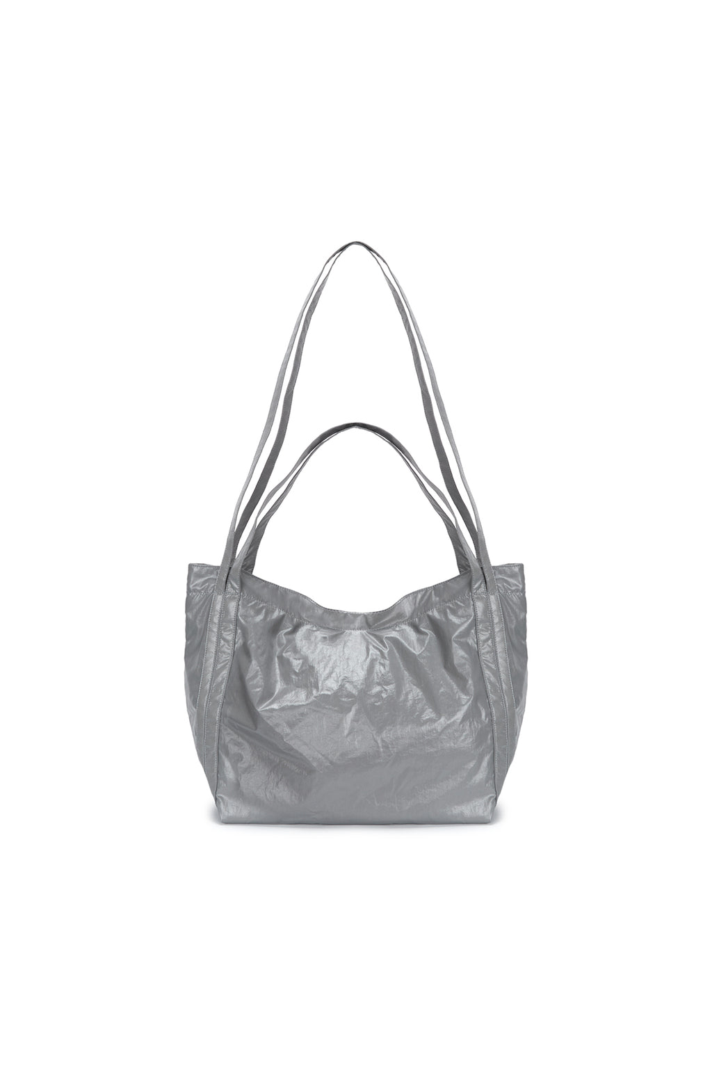 Matin Kim - Glossy Two Way Big Bag (Grey) product image 2 | TRAB K-Fashion Australia