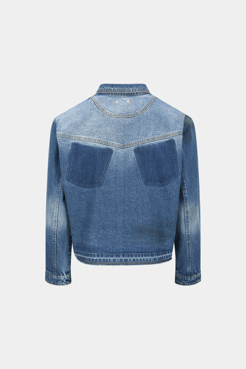 Andersson Bell - Rodeo Motorcycle Denim Jacket (Blue) product image 11 | TRAB K-Fashion Australia