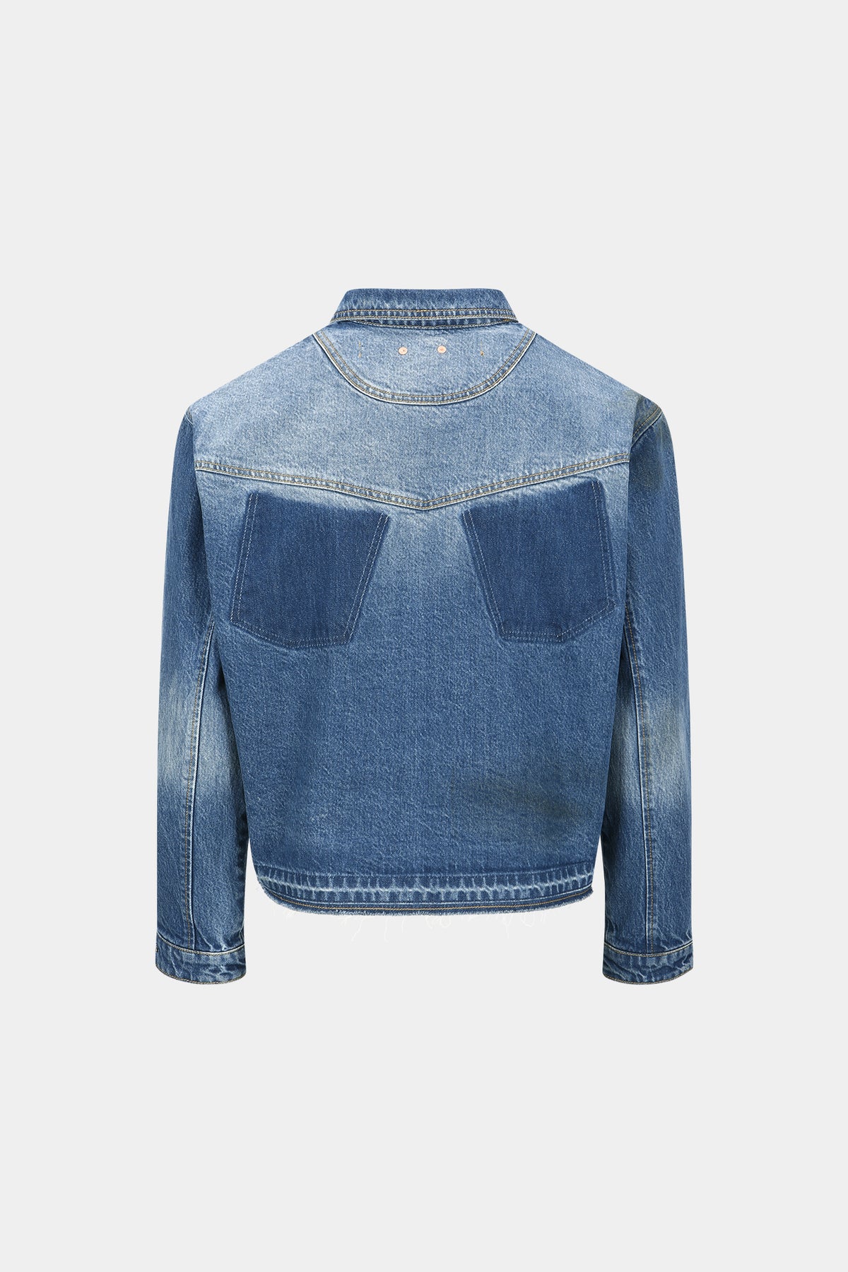 Andersson Bell - Rodeo Motorcycle Denim Jacket (Blue) product image 11 | TRAB K-Fashion Australia