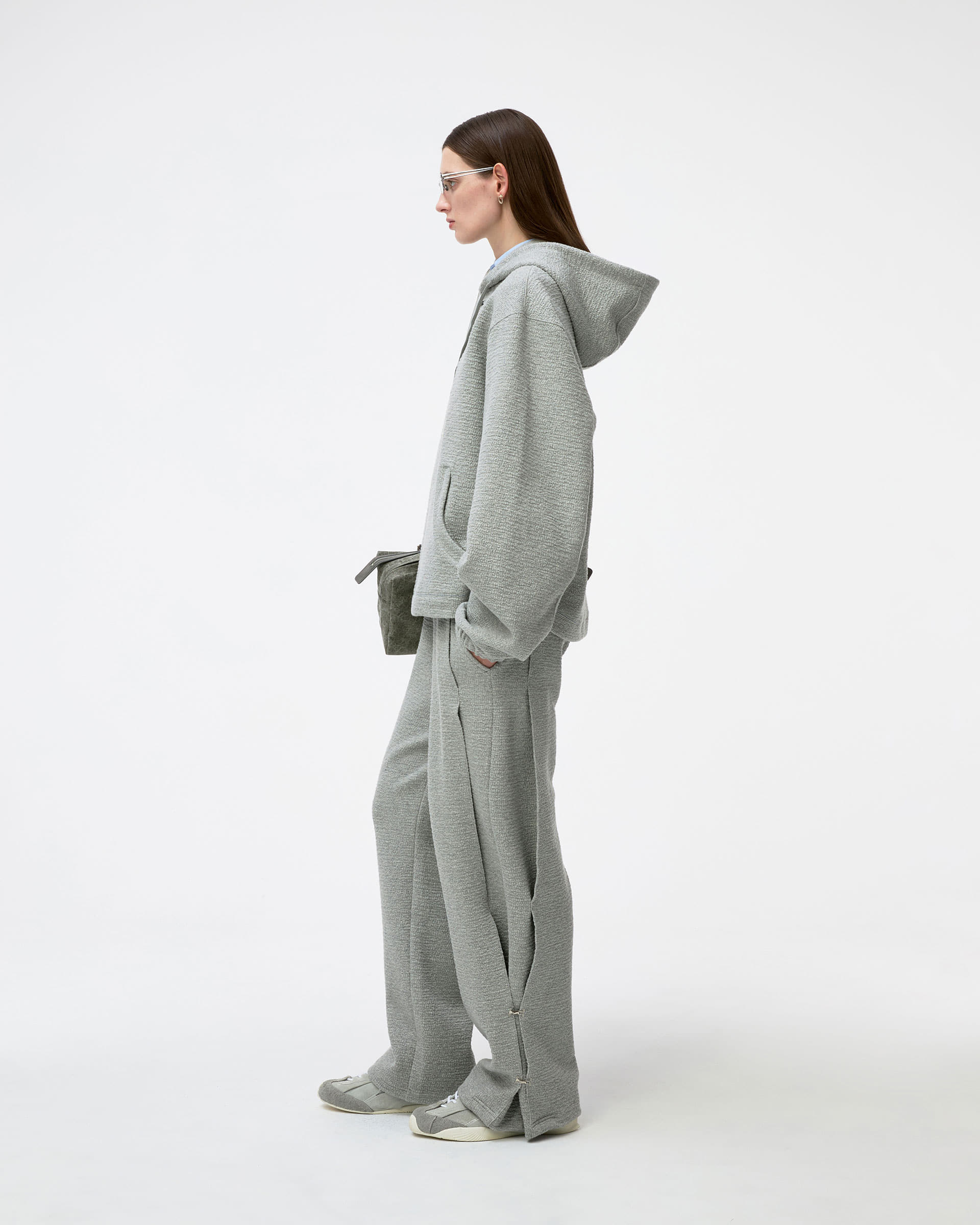 Ader Error - Realce Hoodie Product. 29 (Grey) product image 5 | TRAB K-Fashion Australia