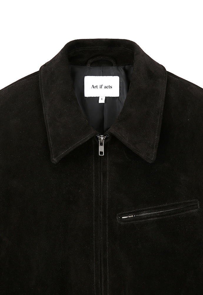 Art if acts - Washed Suede Detroit Work Jacket (Black) product image 9 | TRAB K-Fashion Australia