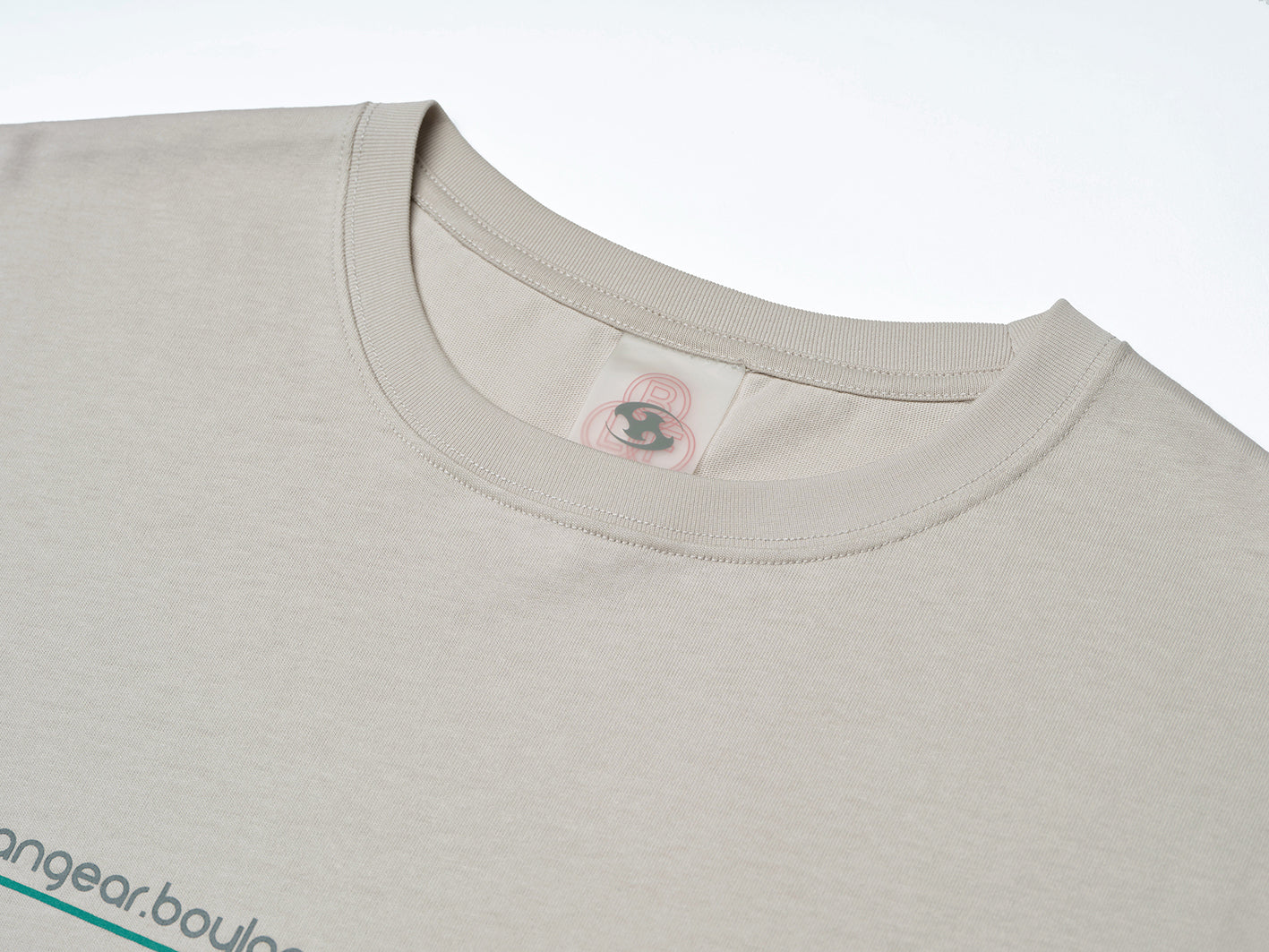 San San Gear - Sansan Blf Logo T-Shirt Light Grey product image 3 | TRAB K-Fashion Australia
