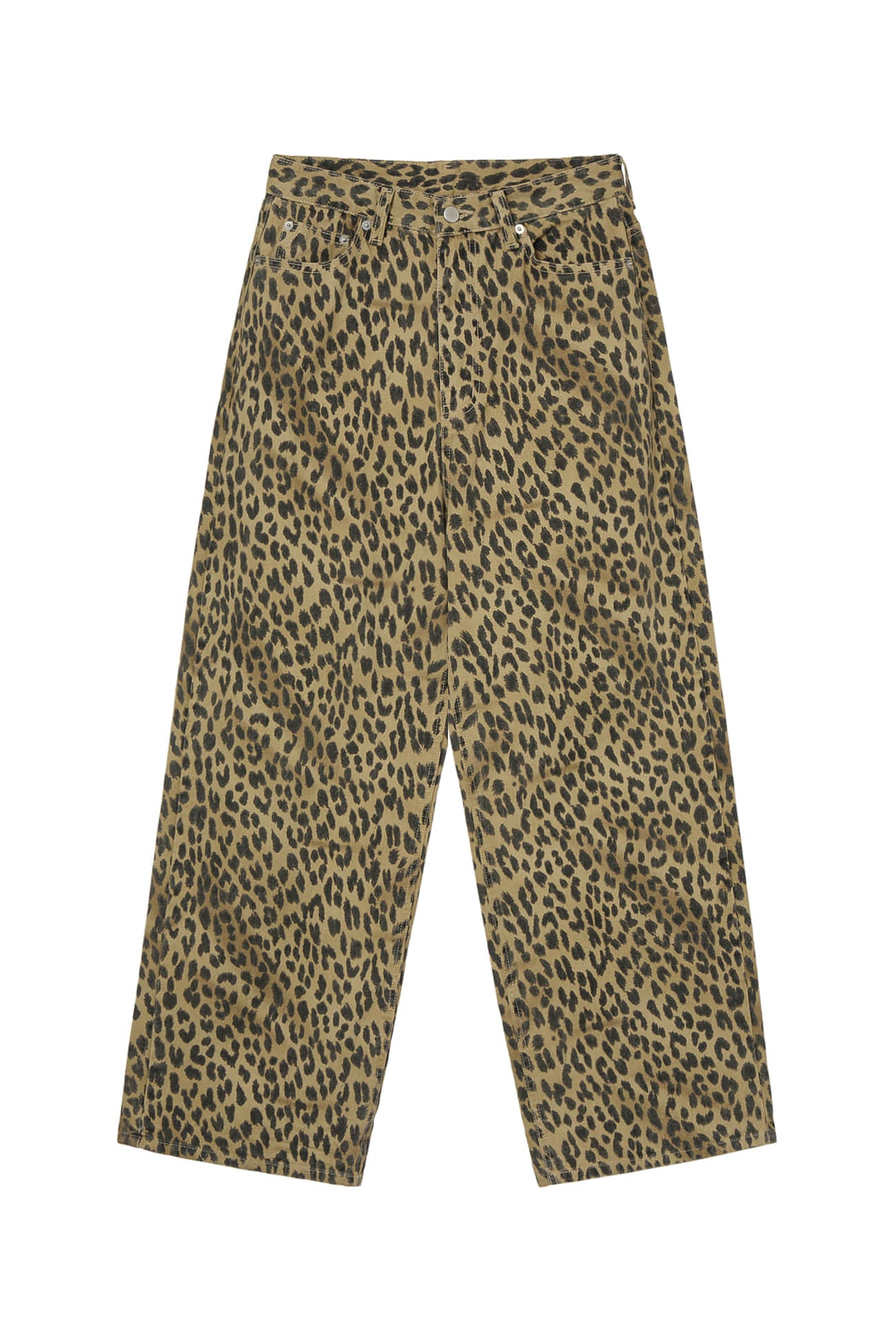 Deinet - Dj Park Leopard Pants (Brown) product image 1 | TRAB K-Fashion Australia