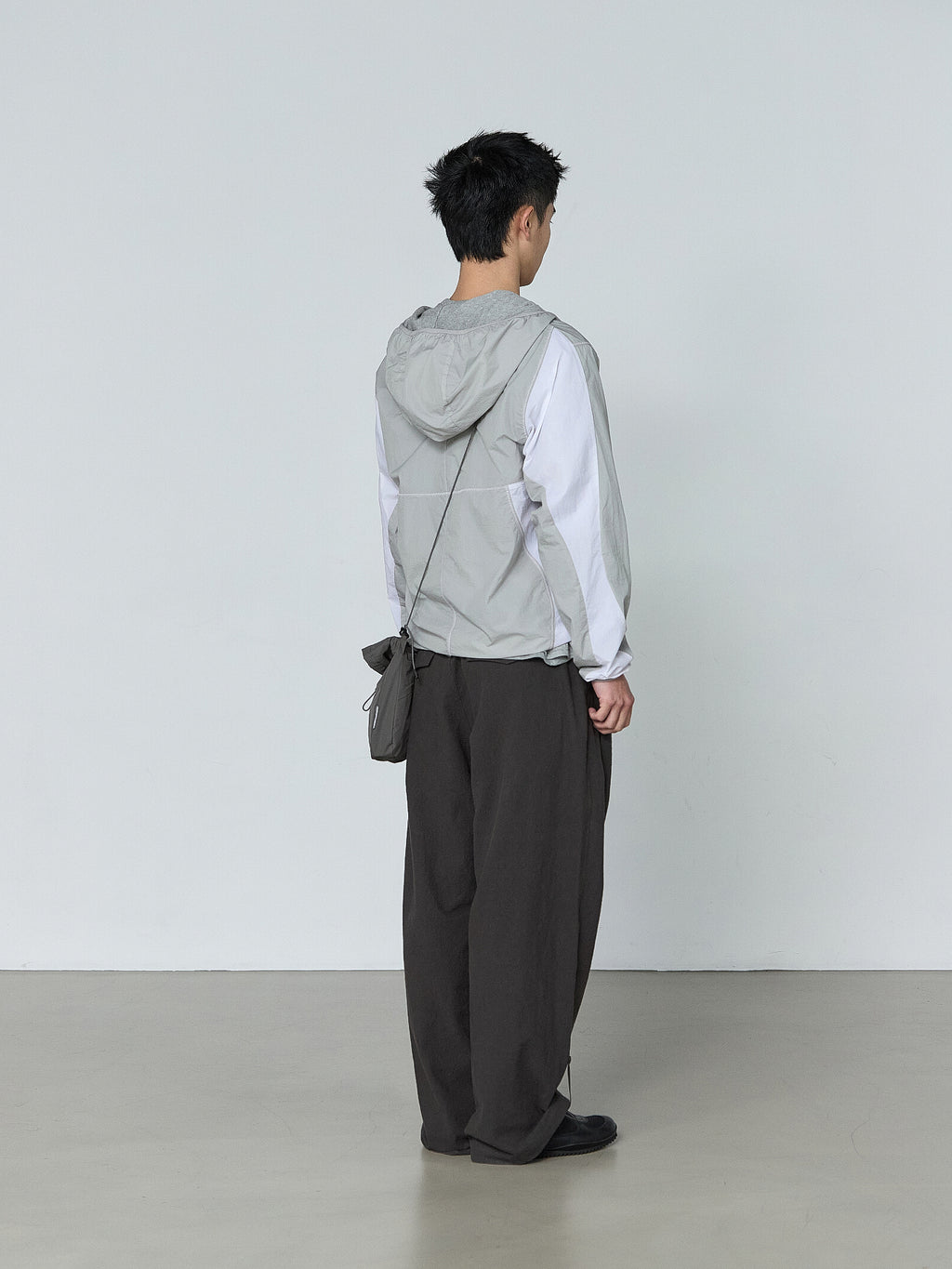 San San Gear - Paneled Jacket (Grey) product image 3 | TRAB K-Fashion Australia