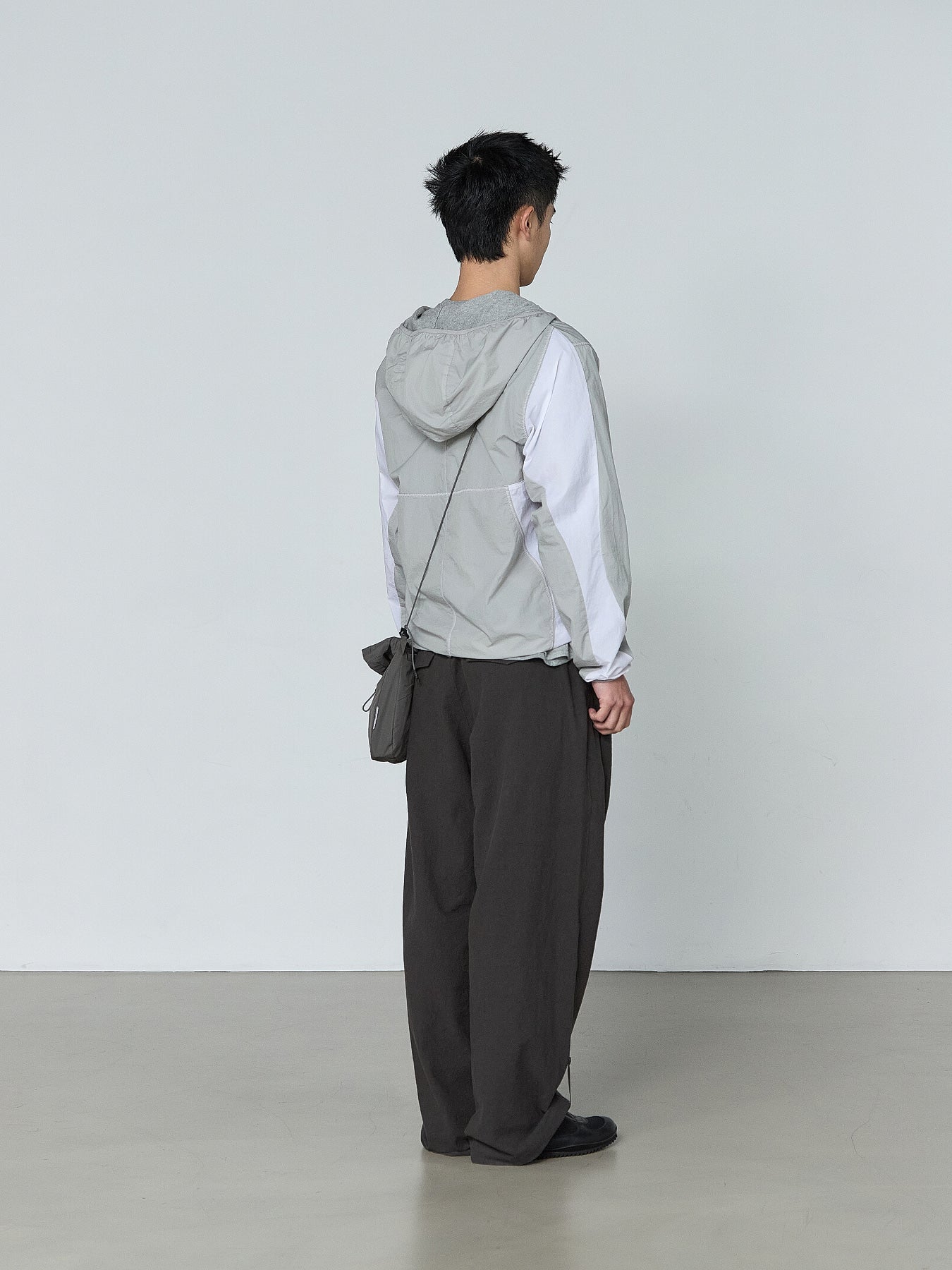San San Gear - Paneled Jacket (Grey) product image 3 | TRAB K-Fashion Australia