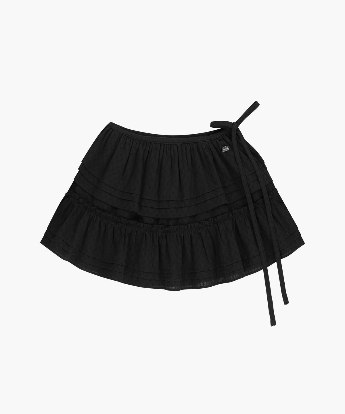 Marithe & Francois Girbaud - Layered Ruffle Skirt (Black) product image 6 | TRAB K-Fashion Australia