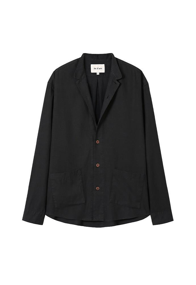 Art if acts - Linen Oriental Jacket (Black) product image 7 | TRAB K-Fashion Australia