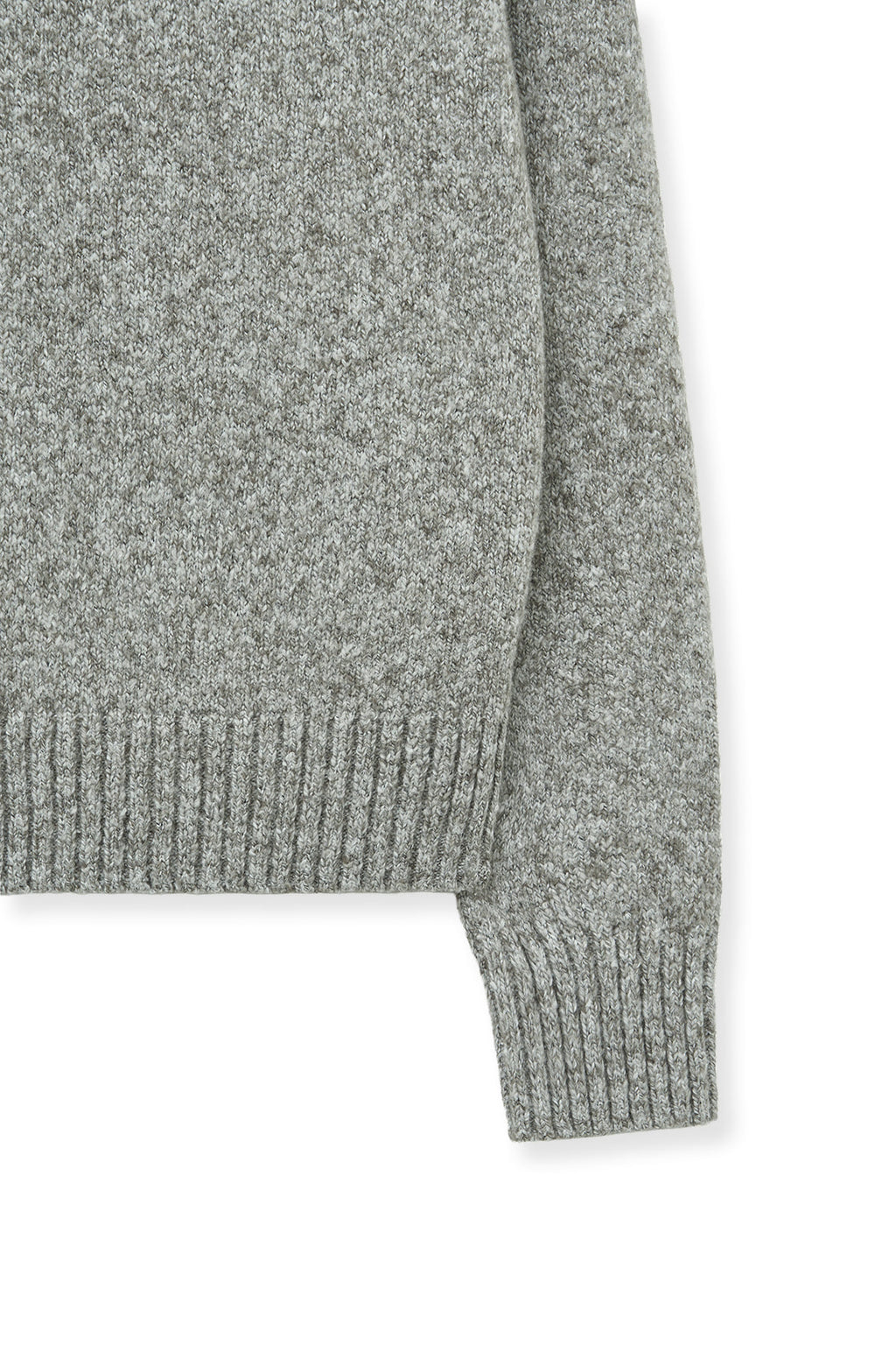 Matin Kim - Matin Mixed Yarn Knit Pullover (Grey) product image 5 | TRAB K-Fashion Australia
