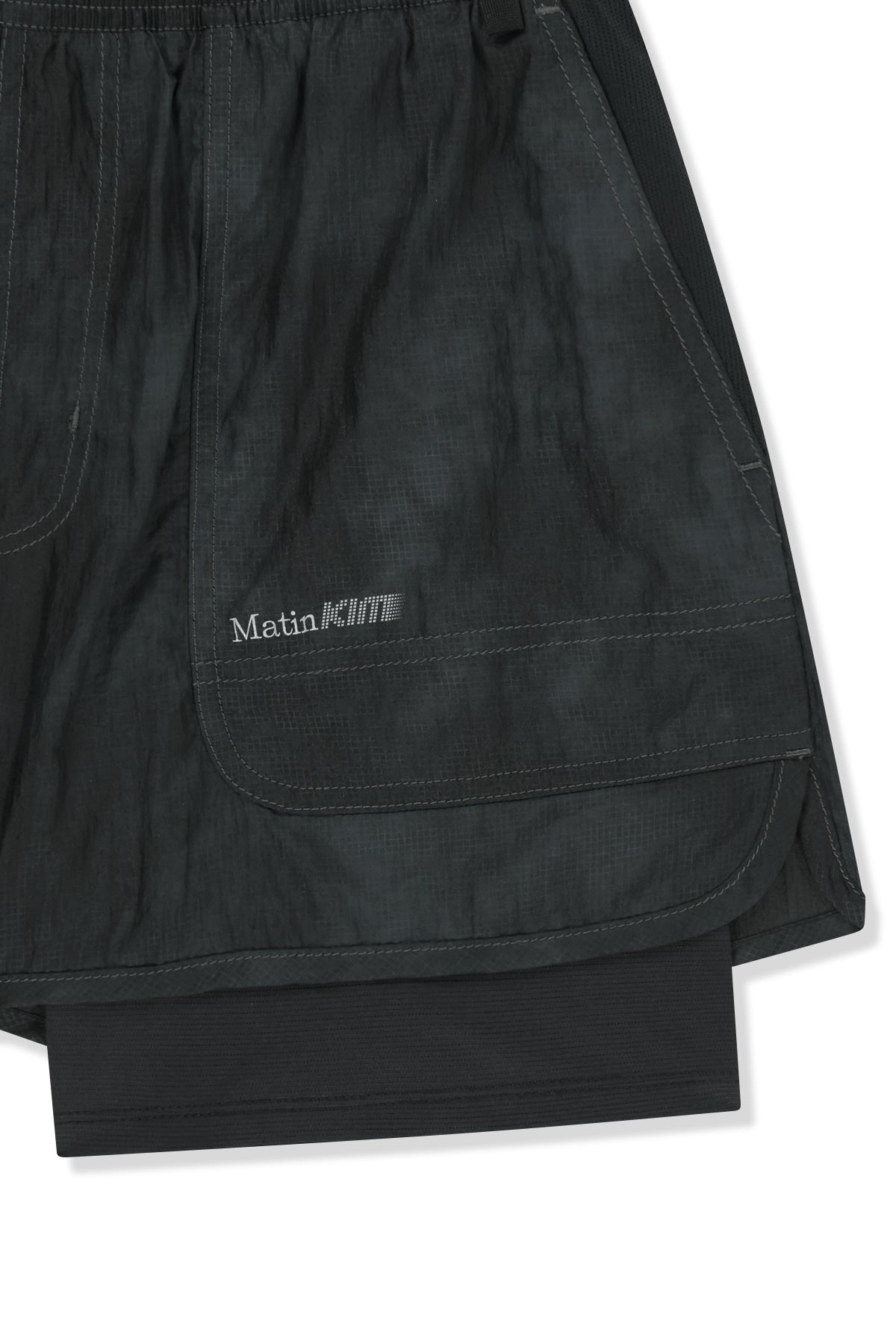 Matin Kim - Matin Pace Motion Shorts (Black) product image 4 | TRAB K-Fashion Australia