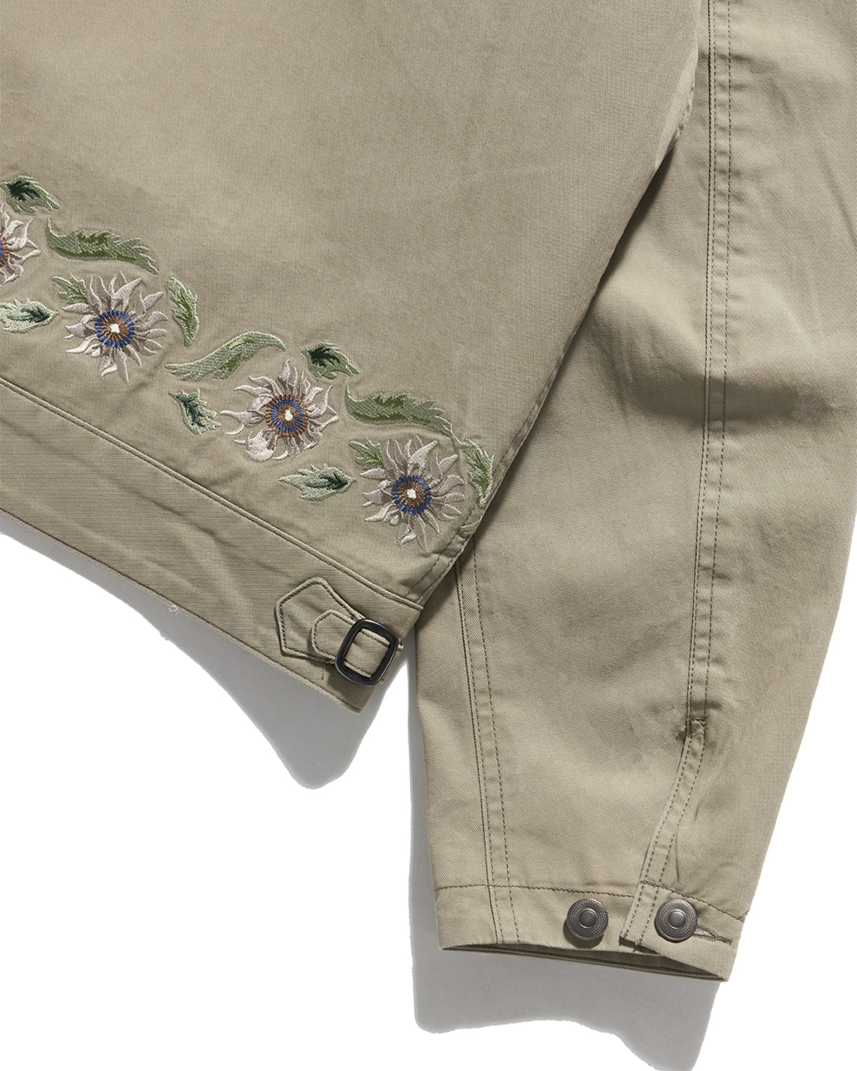 Eastlogue - Embroidery Swing Jacket (Sand) product image 11 | TRAB K-Fashion Australia